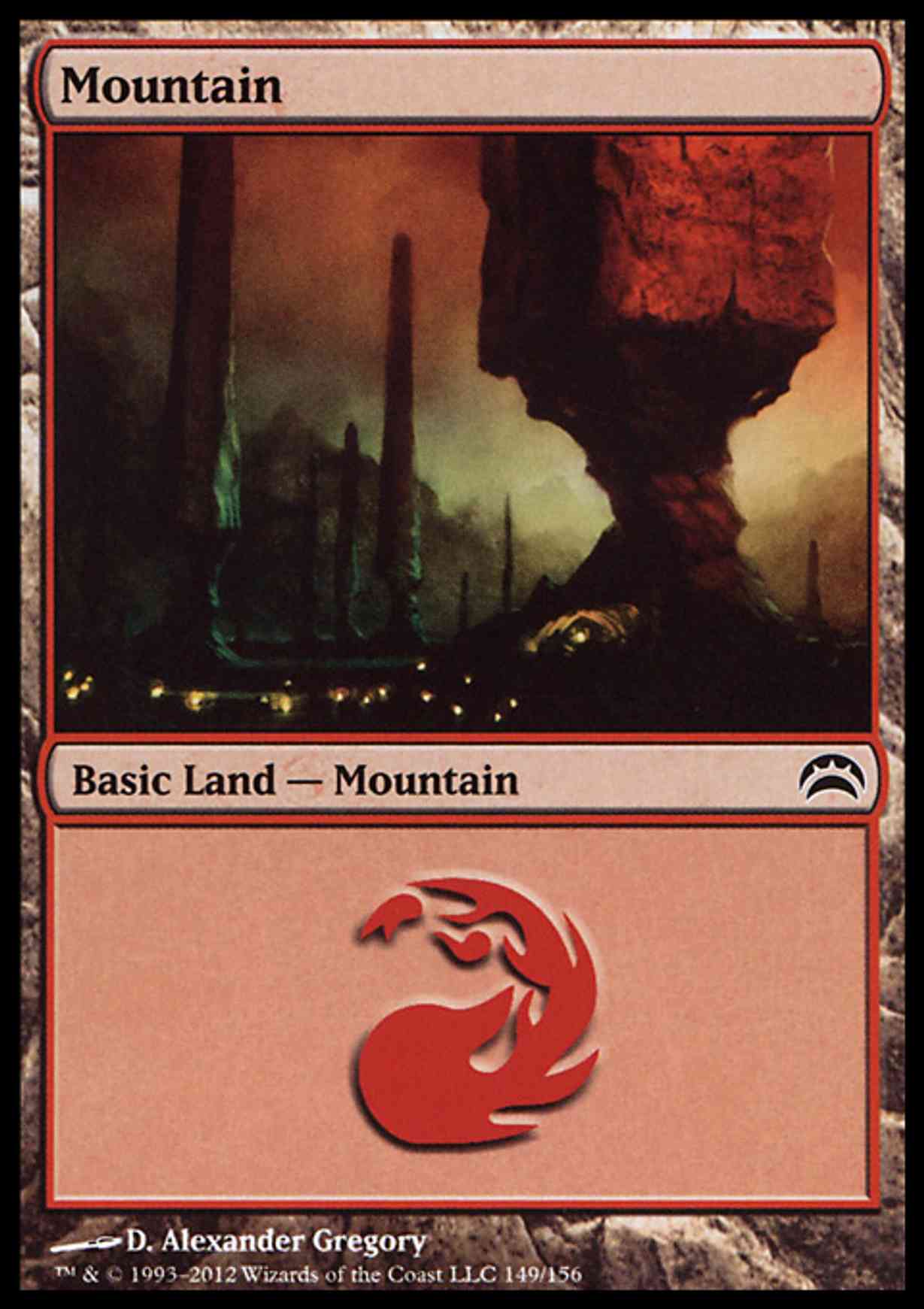 Mountain (149)  magic card front