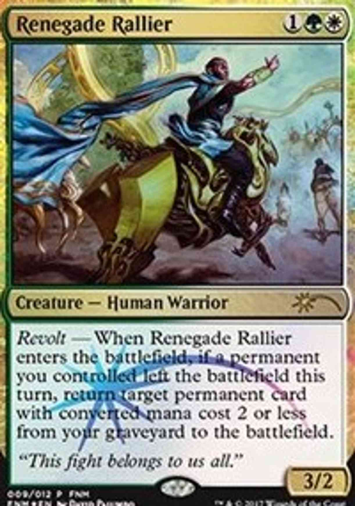 Renegade Rallier magic card front