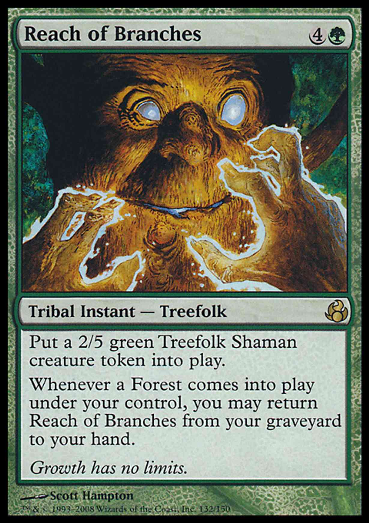Reach of Branches magic card front