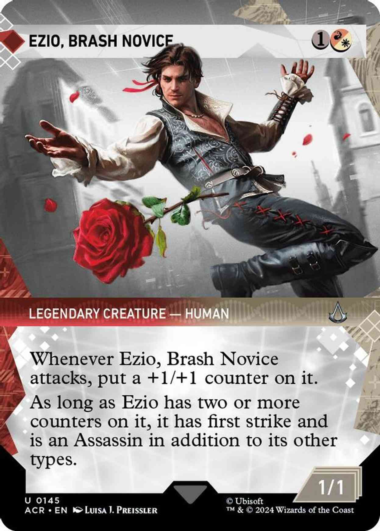 Ezio, Brash Novice (Showcase) magic card front