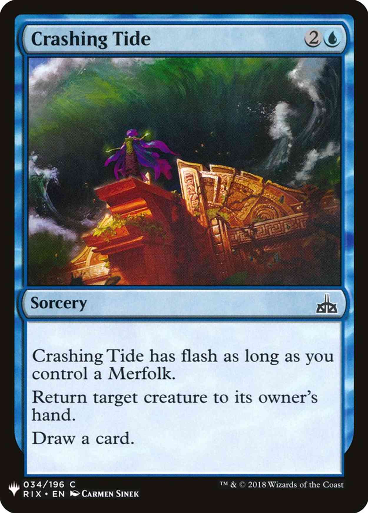 Crashing Tide magic card front