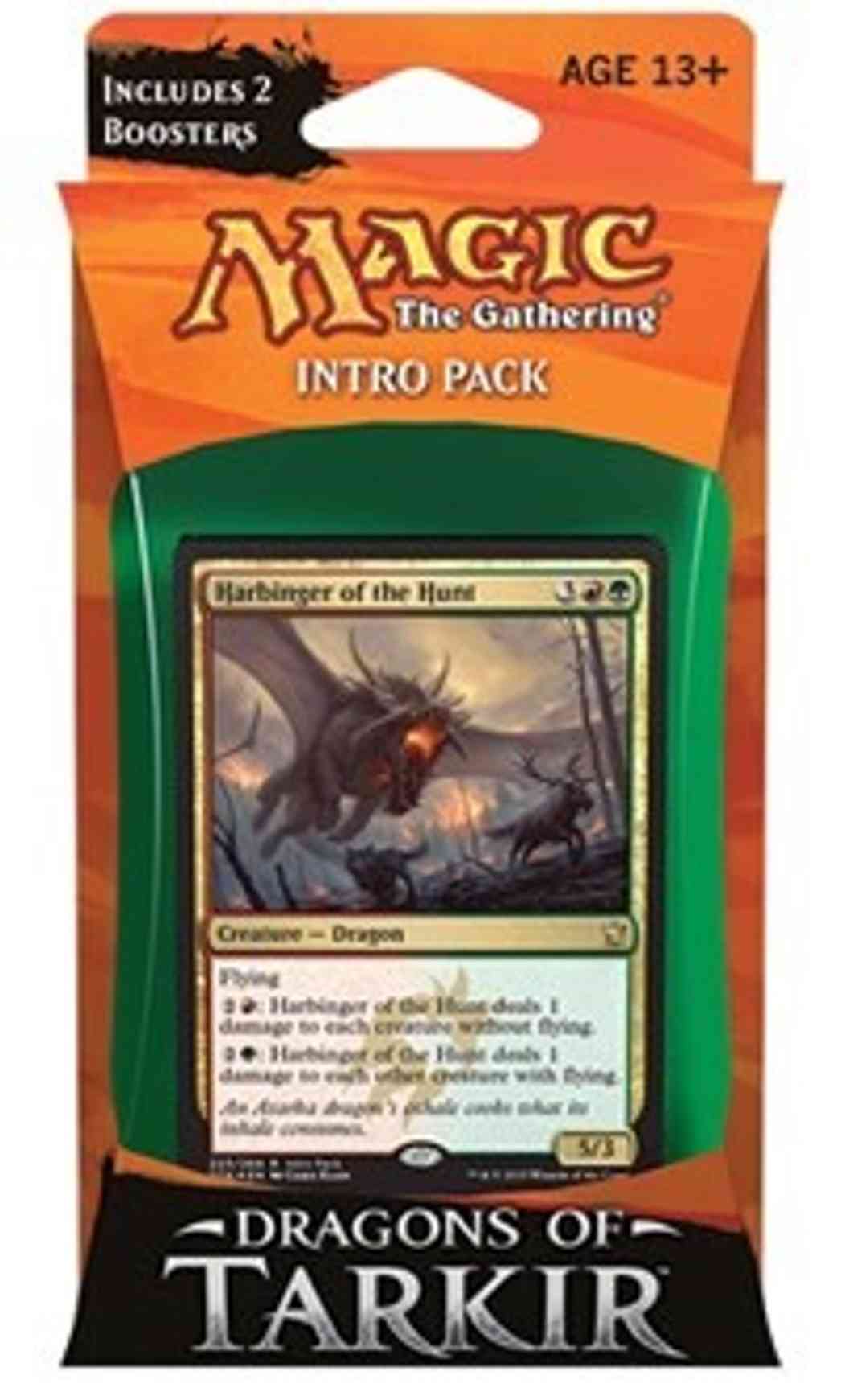 Dragons of Tarkir Intro Pack - Atarka magic card front
