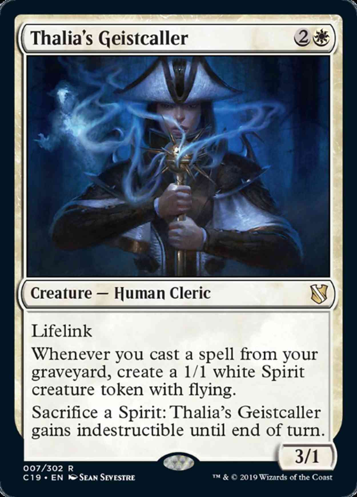 Thalia's Geistcaller magic card front