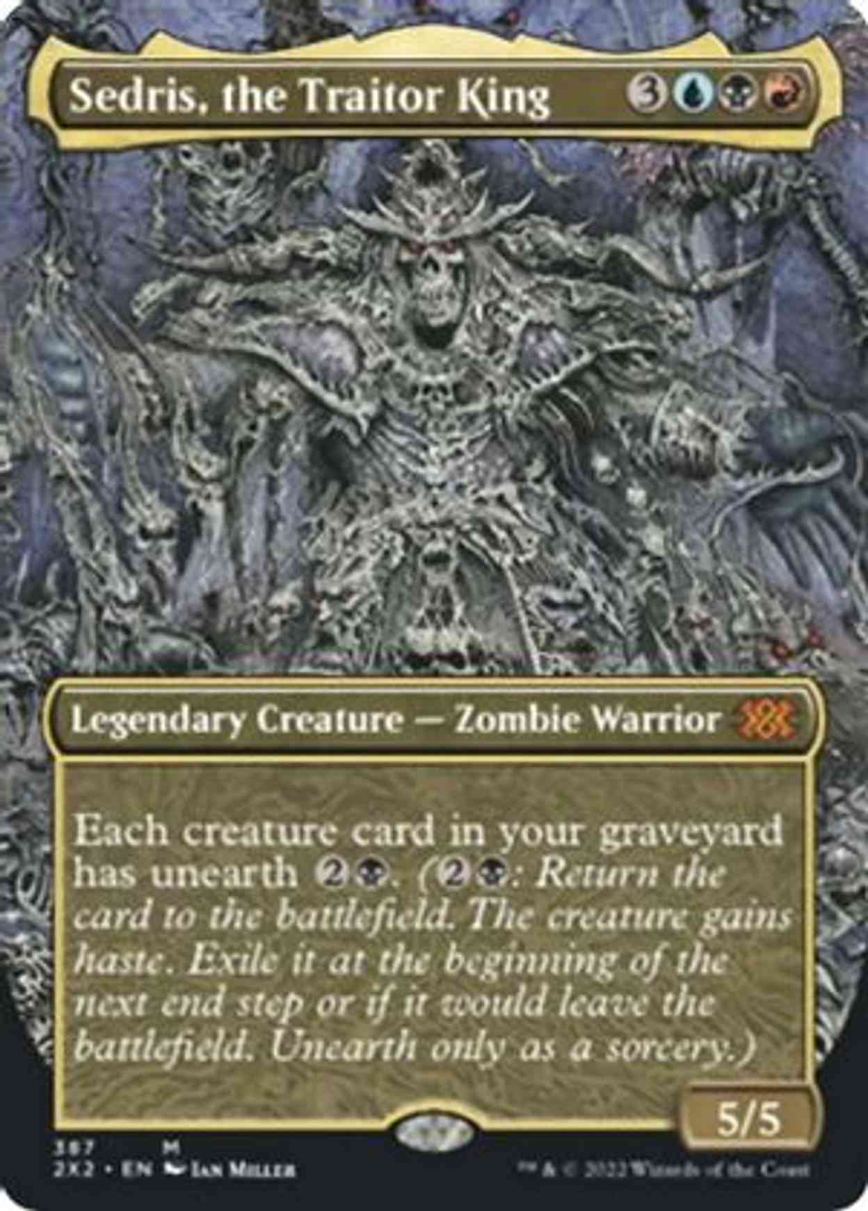 Sedris, the Traitor King (Borderless) magic card front