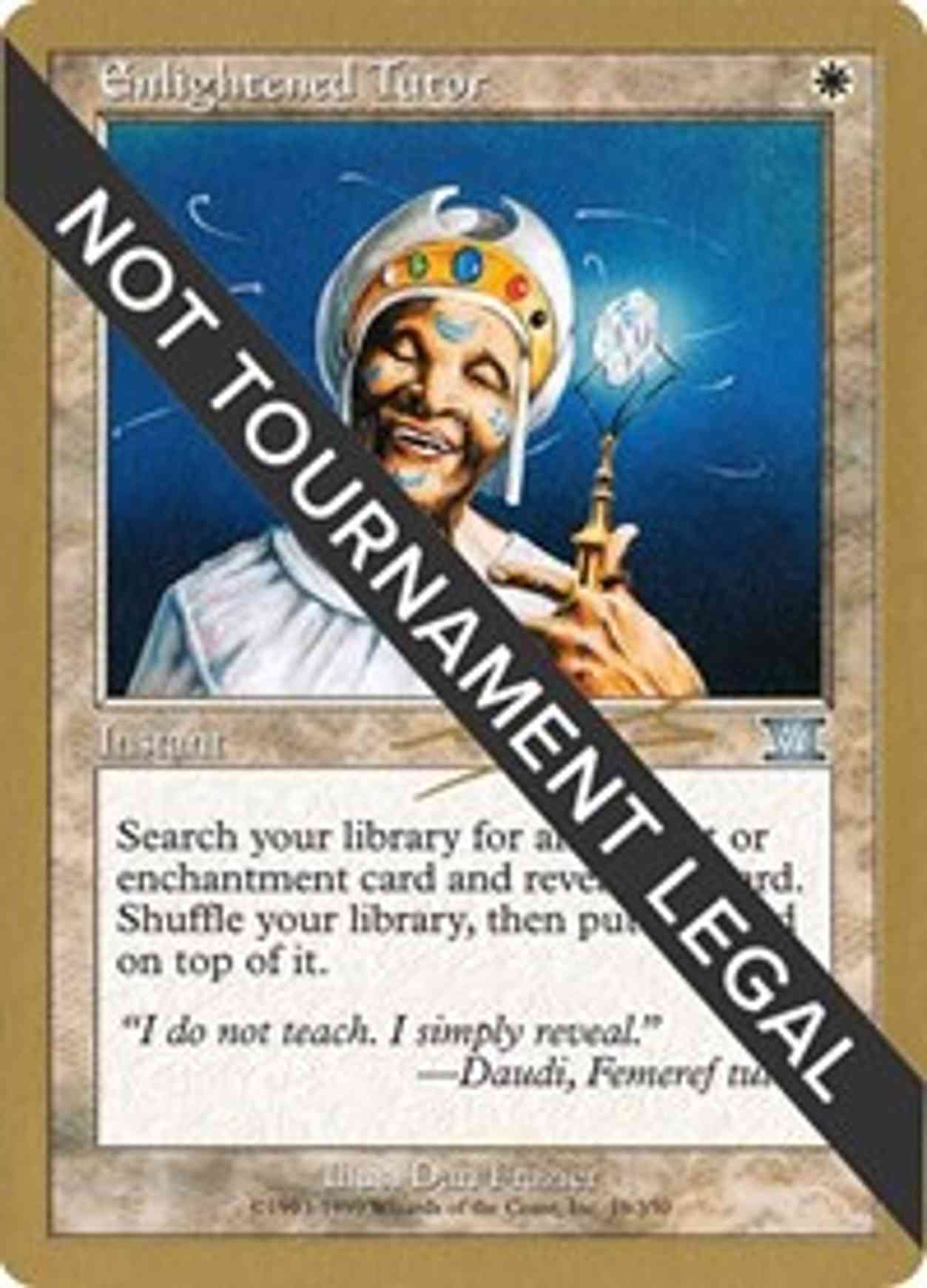 Enlightened Tutor - 2000 Nicolas Labarre (6ED) magic card front