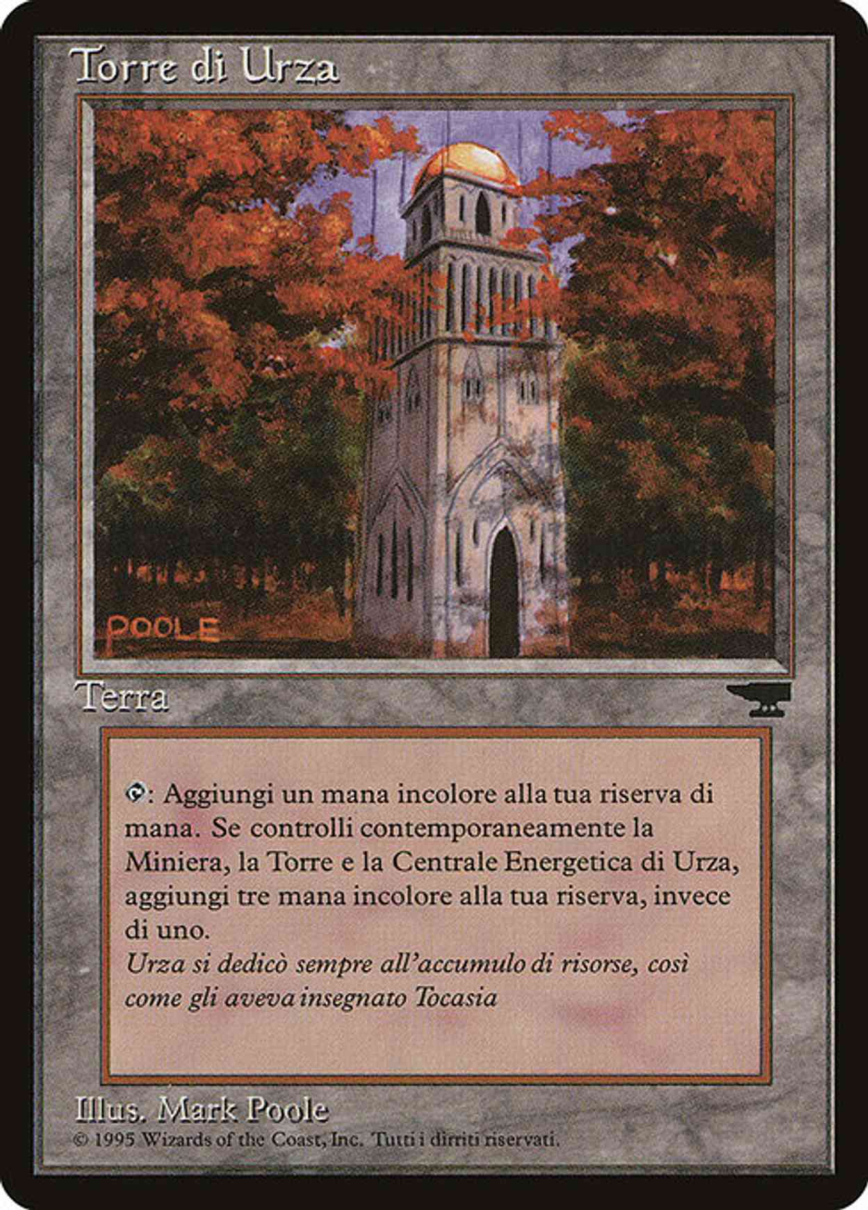 Urza's Tower (Forest) (Italian) - "Torre di Urza" magic card front