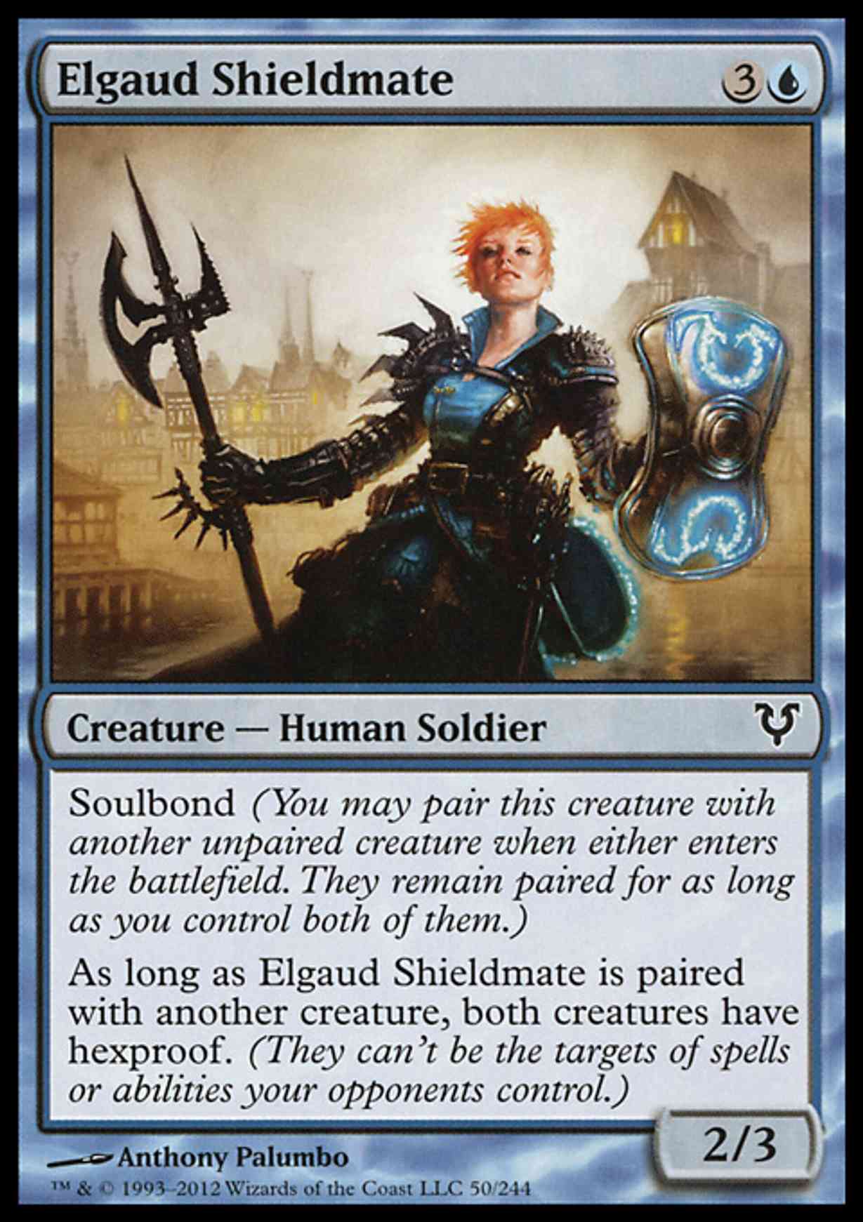 Elgaud Shieldmate magic card front