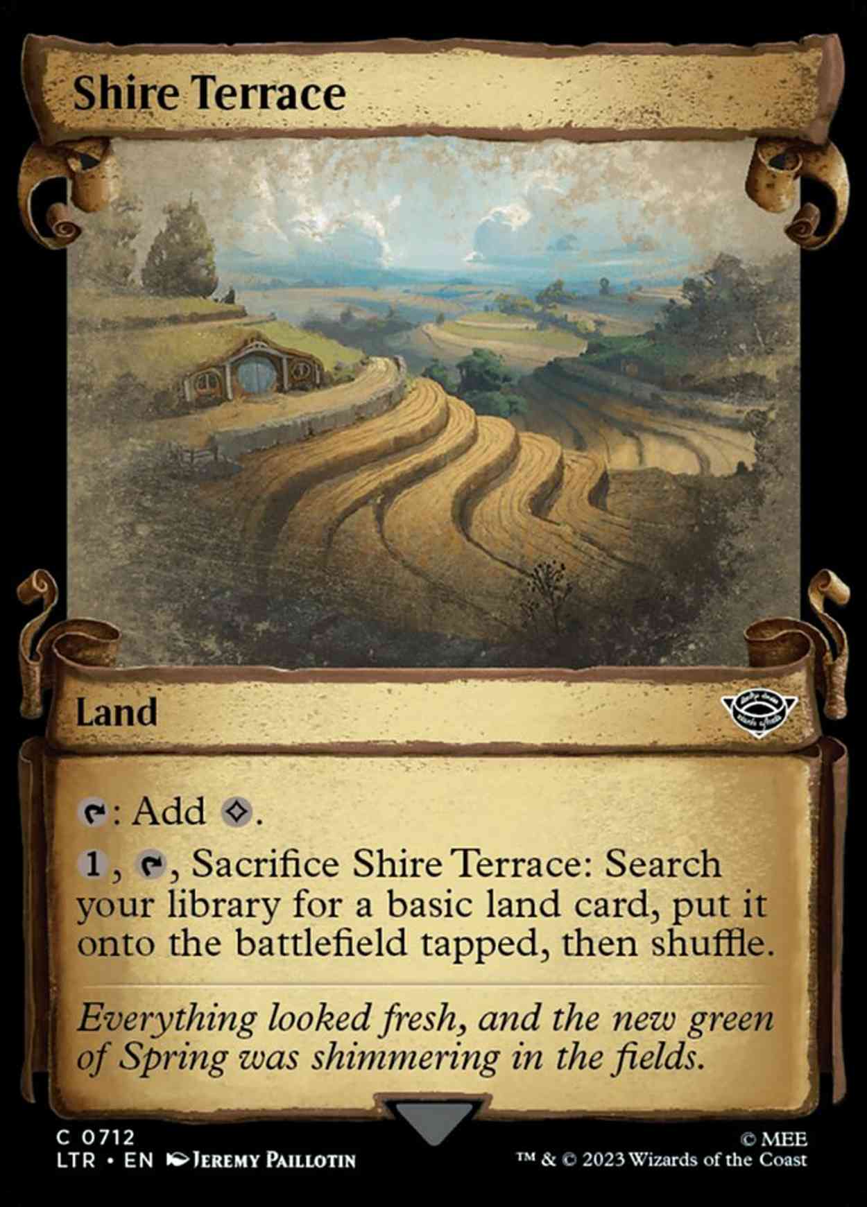 Shire Terrace (Showcase Scrolls) magic card front