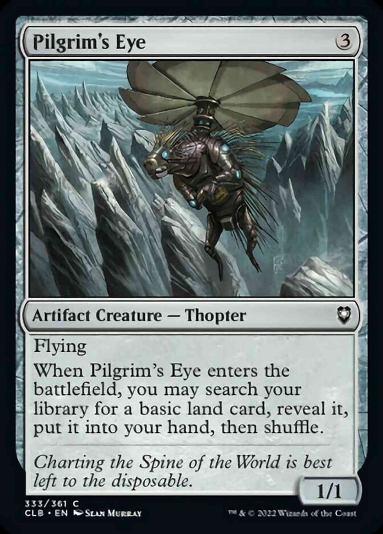 Pilgrim's Eye magic card front