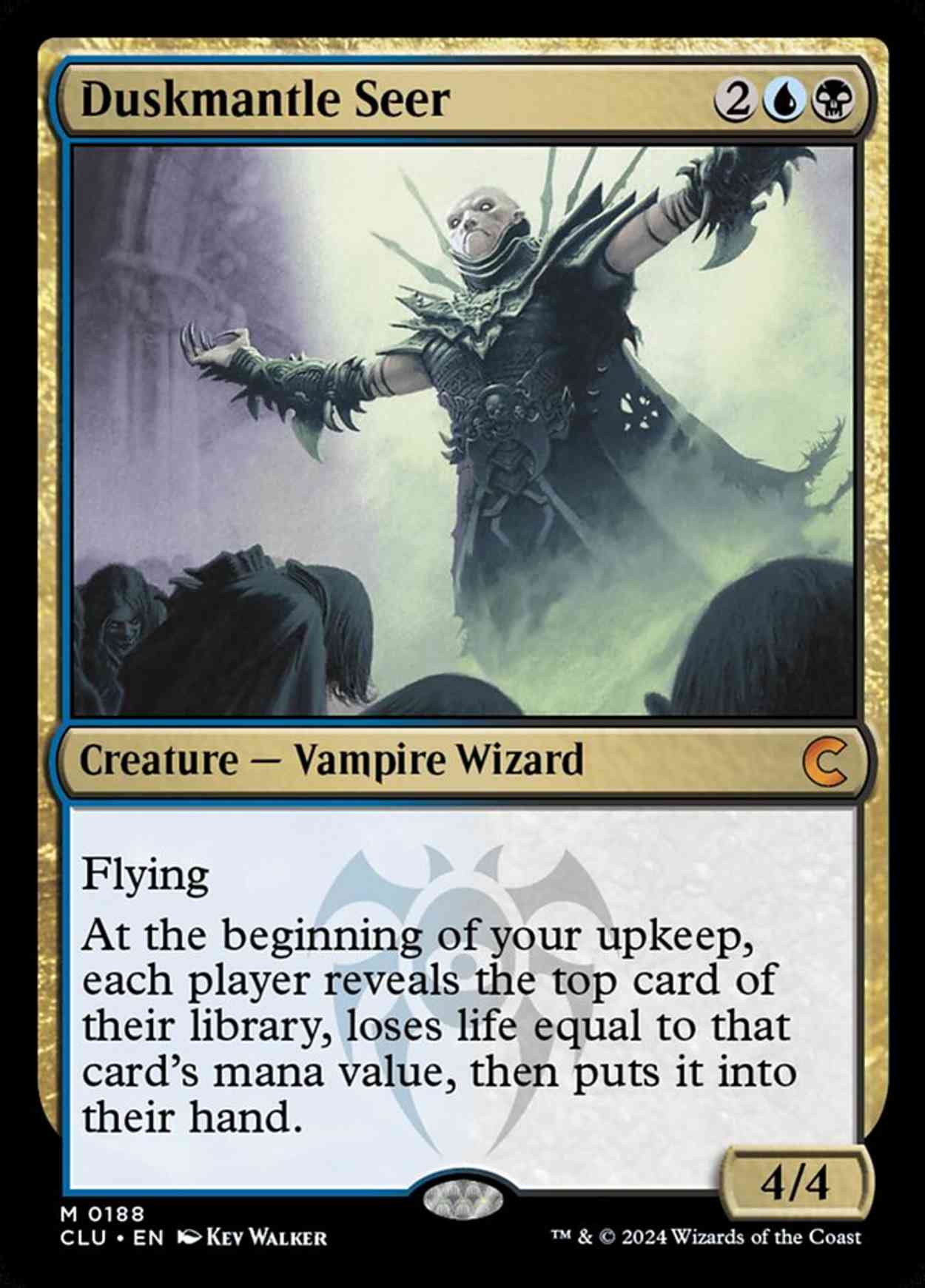 Duskmantle Seer magic card front