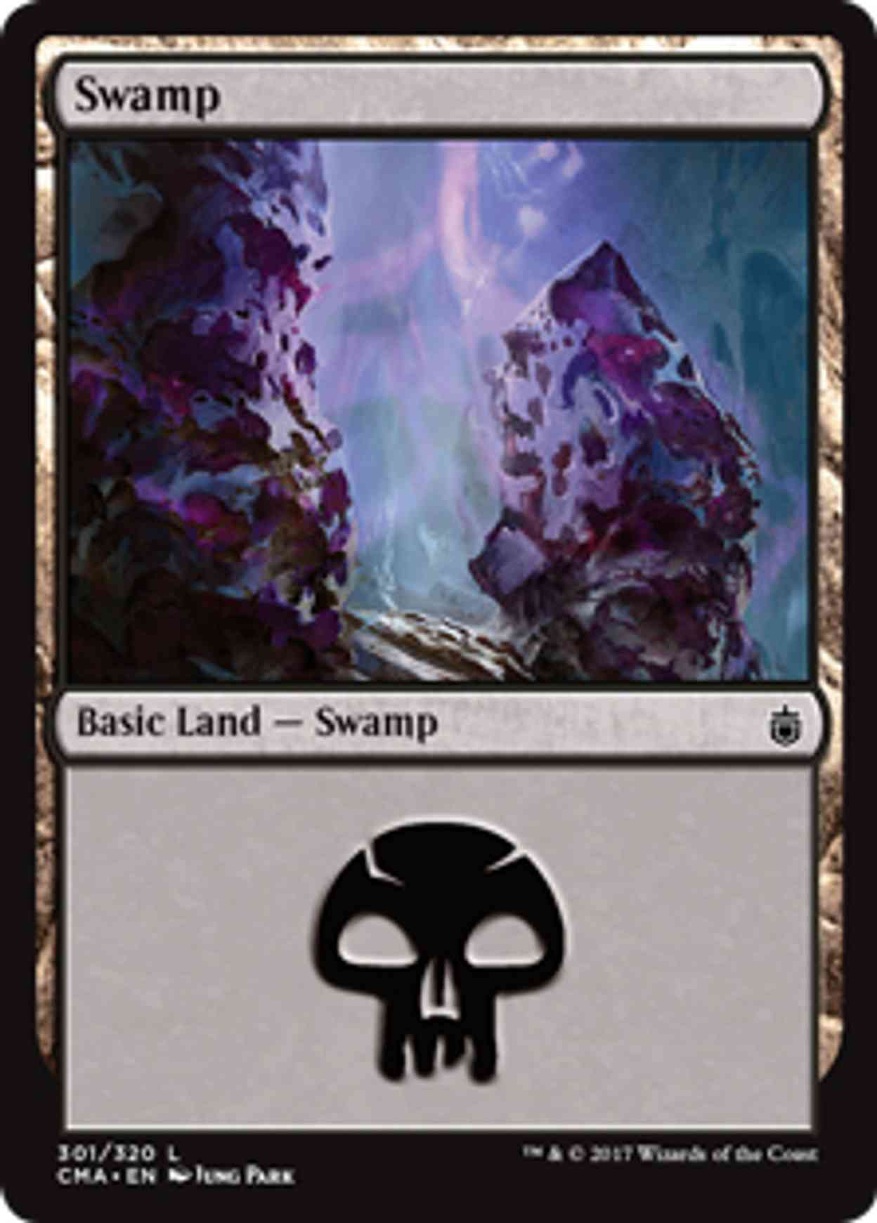 Swamp (301) magic card front