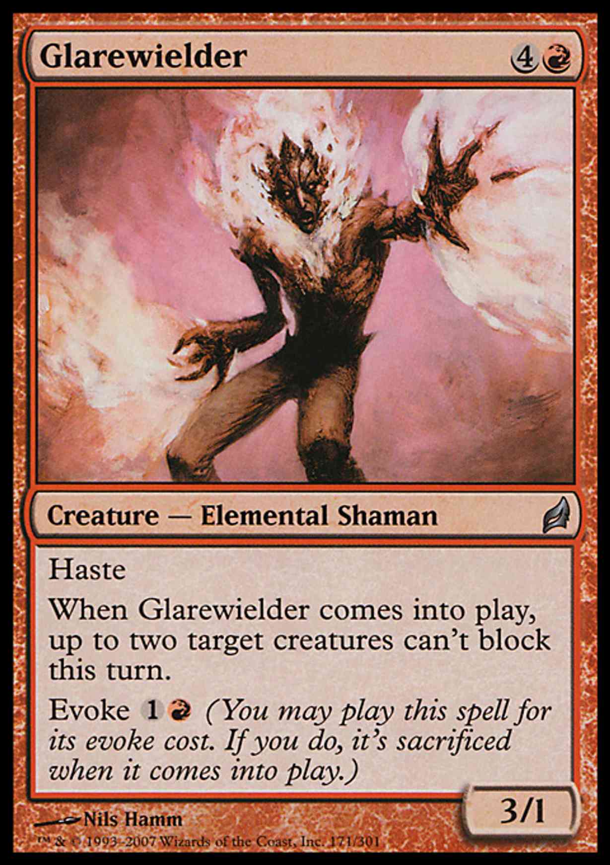 Glarewielder magic card front