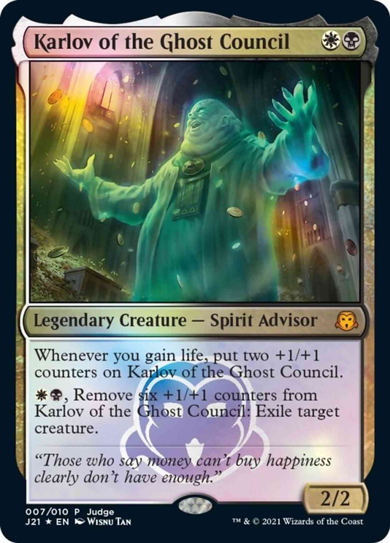 Karlov of the Ghost Council magic card front