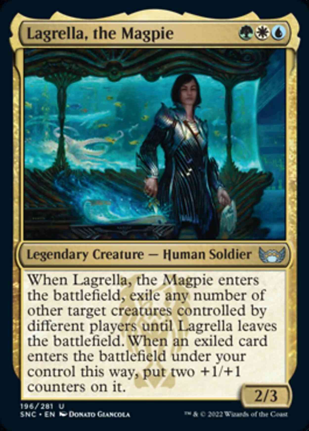 Lagrella, the Magpie magic card front