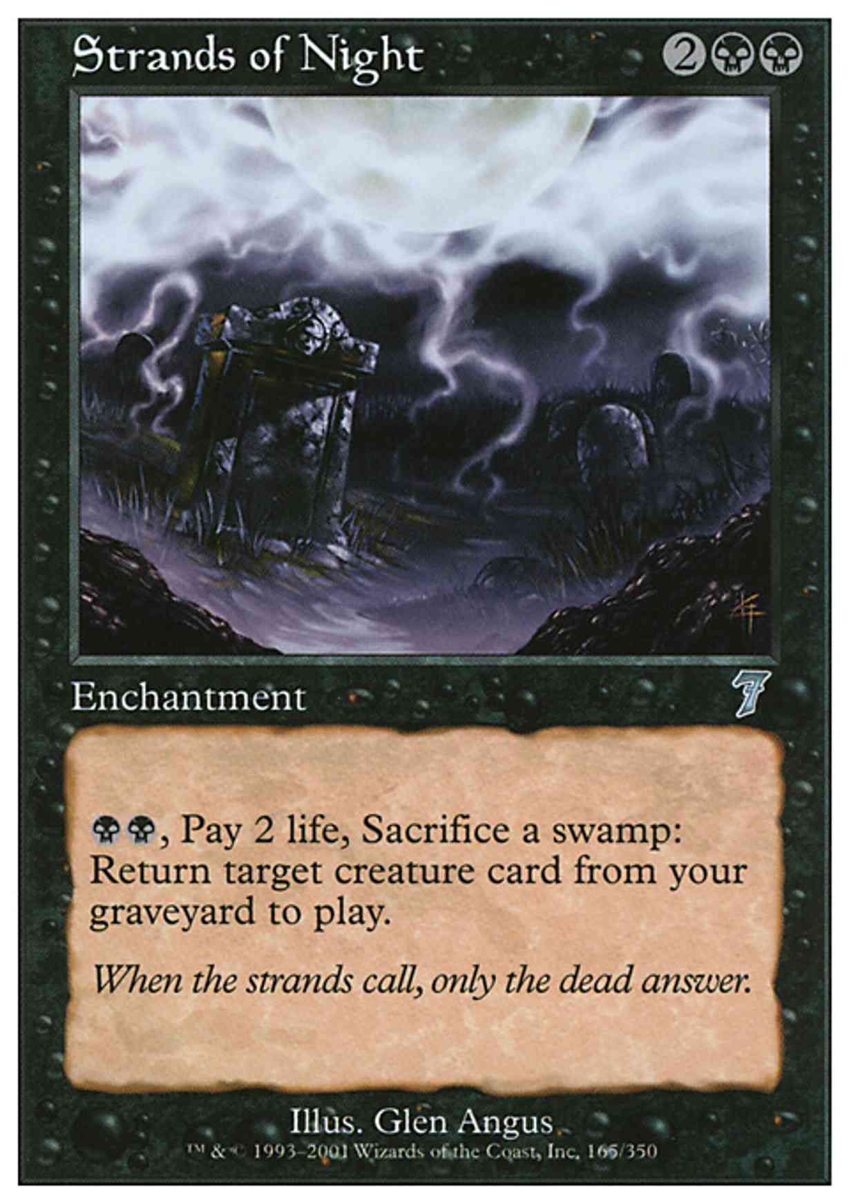 Strands of Night magic card front