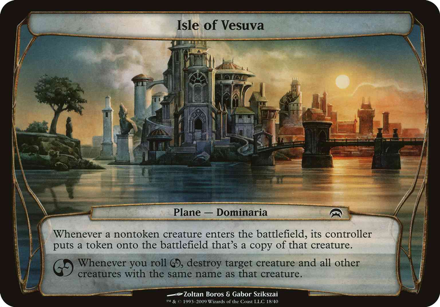 Isle of Vesuva (Planechase) magic card front