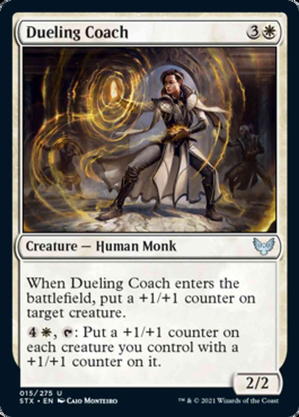 Dueling Coach magic card front