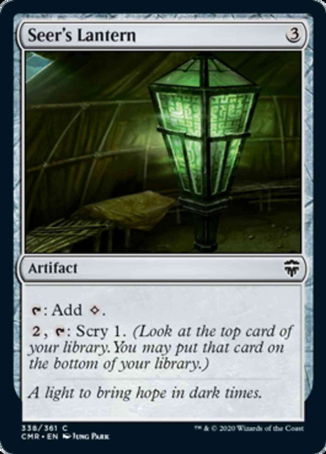 Seer's Lantern magic card front