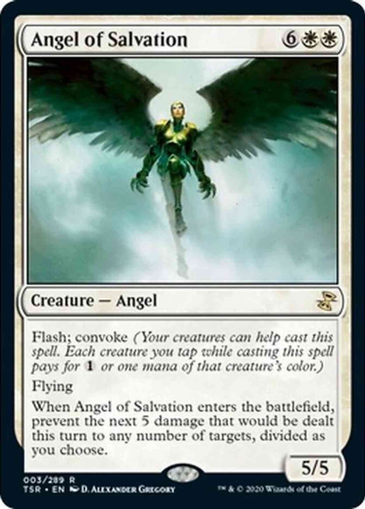 Angel of Salvation magic card front