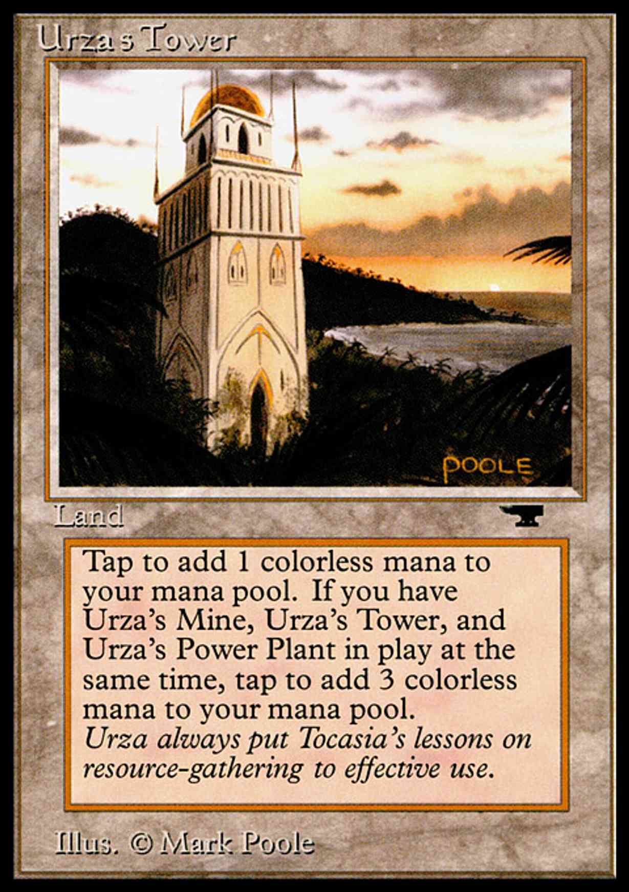 Urza's Tower (Shore) magic card front