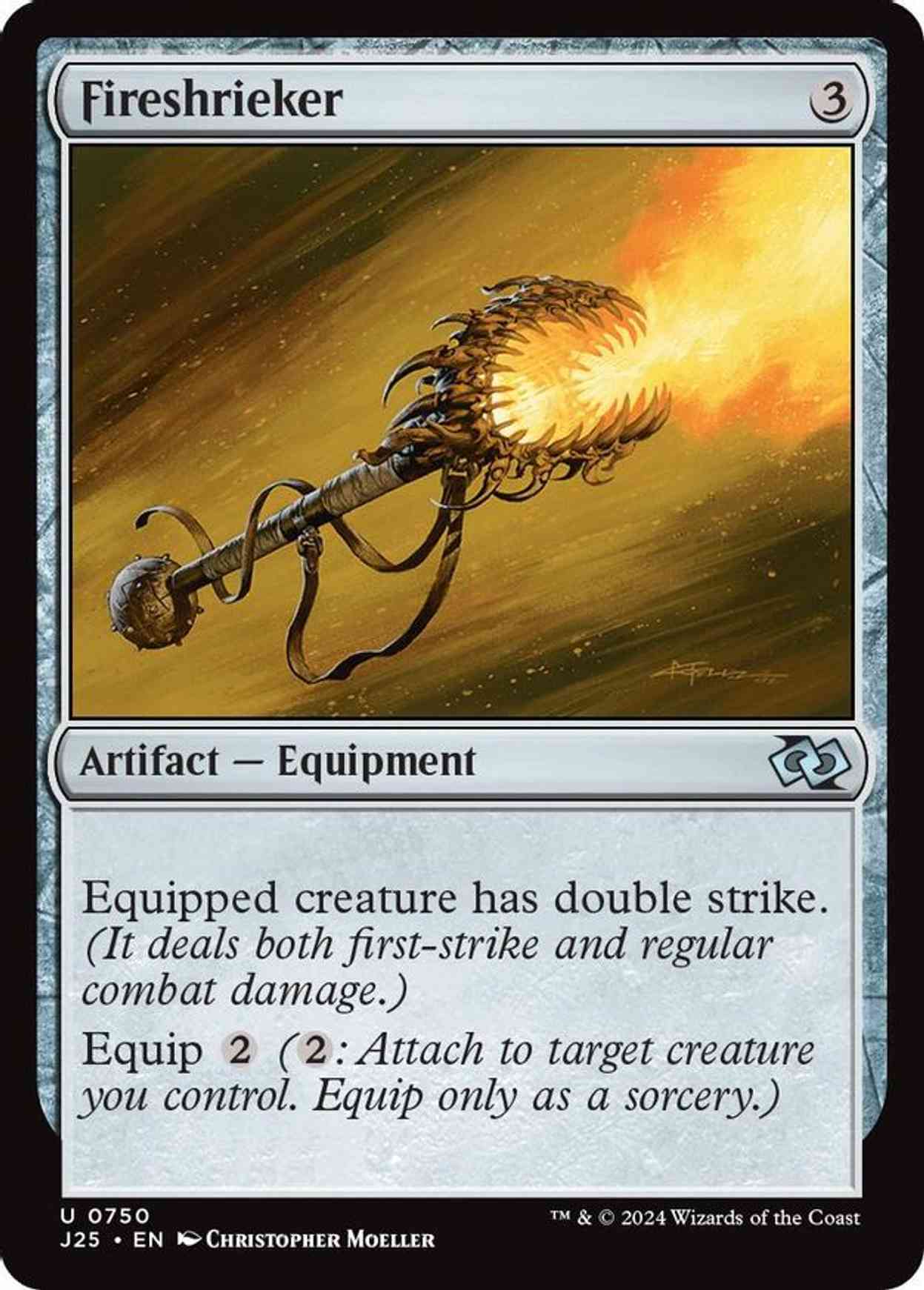 Fireshrieker magic card front