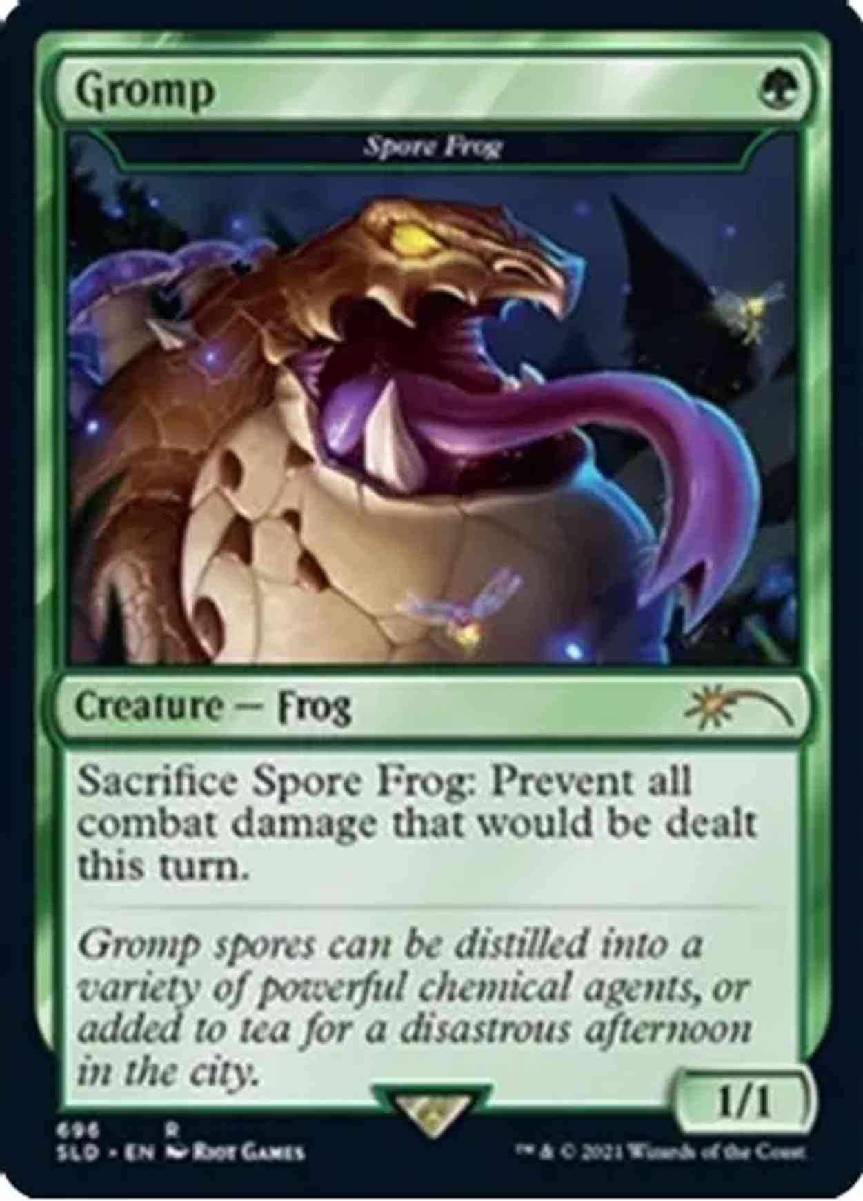 Gromp - Spore Frog magic card front