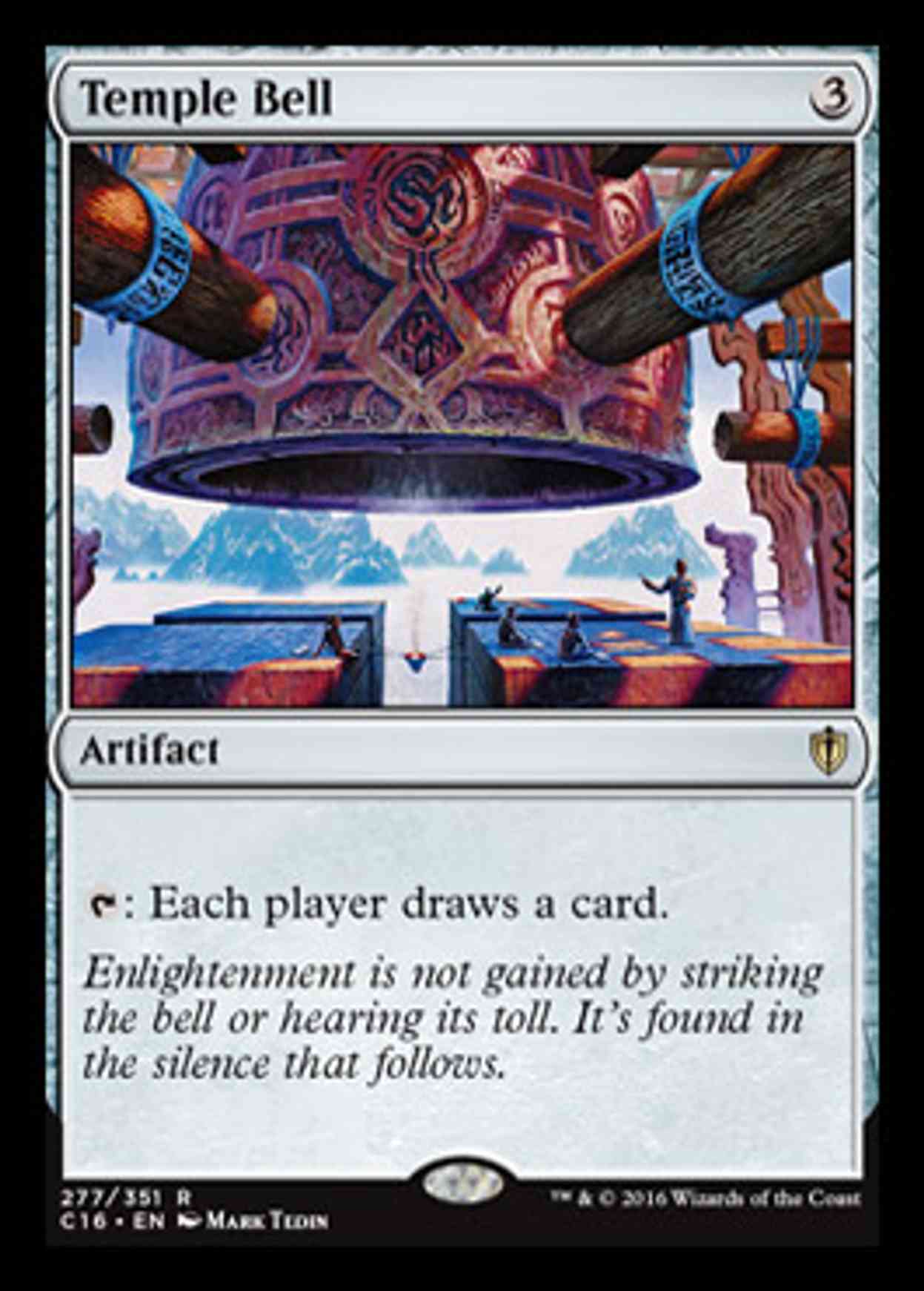 Temple Bell magic card front