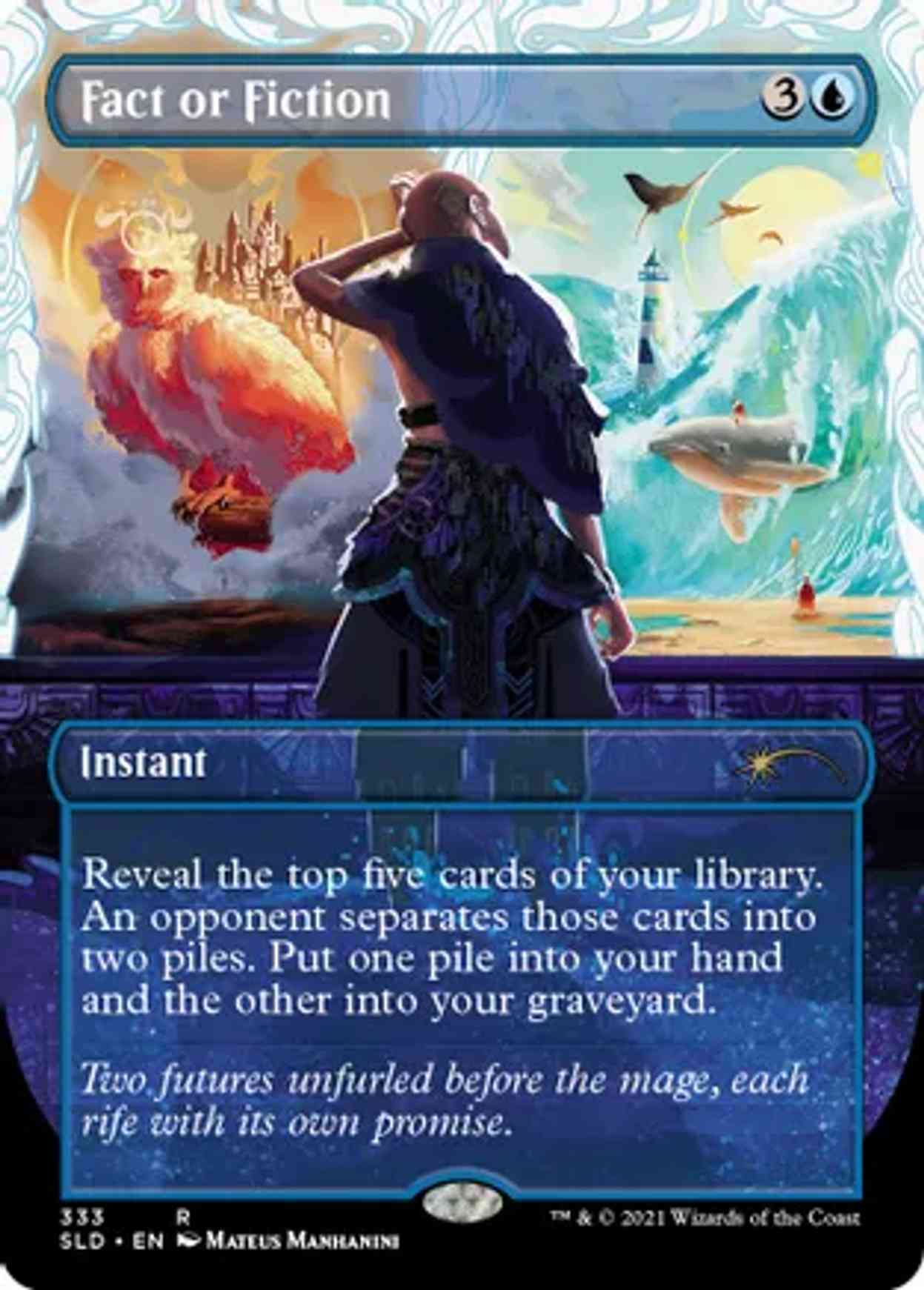 Fact or Fiction magic card front