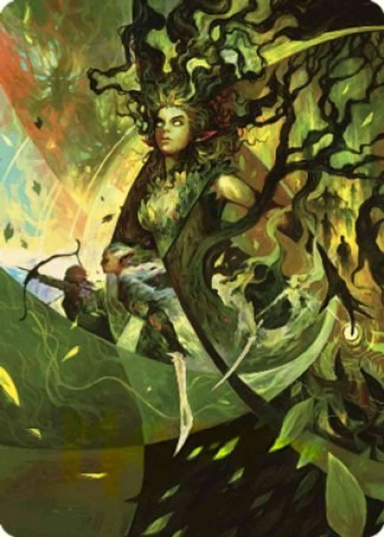 Titania's Command Art Card magic card front