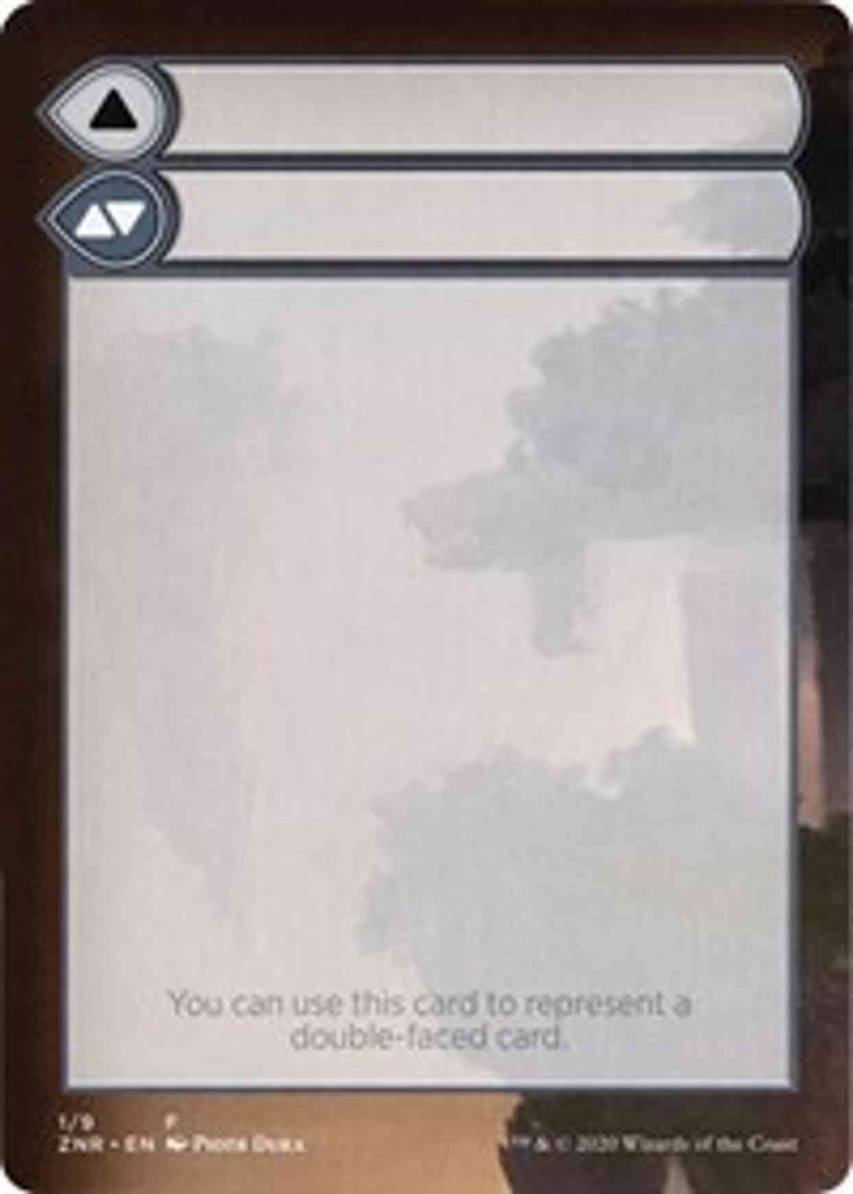 Helper Card - 1/9 magic card front