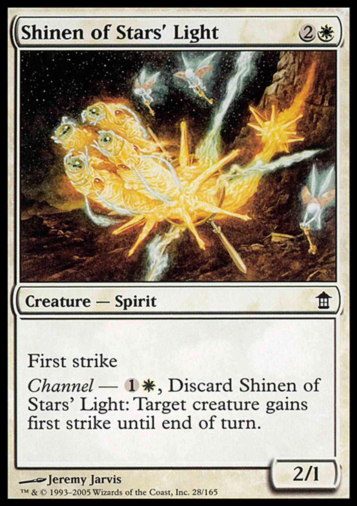 Shinen of Stars' Light magic card front