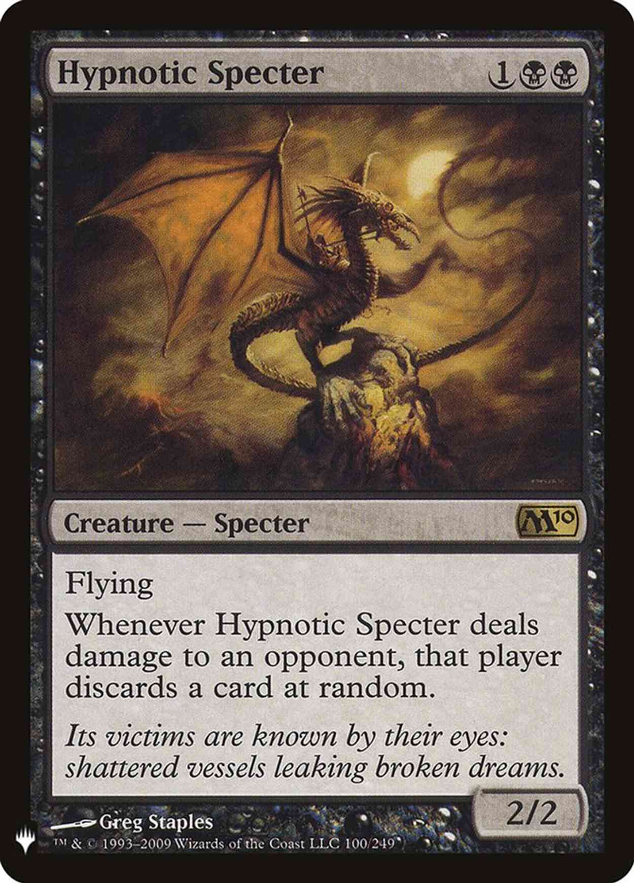 Hypnotic Specter magic card front