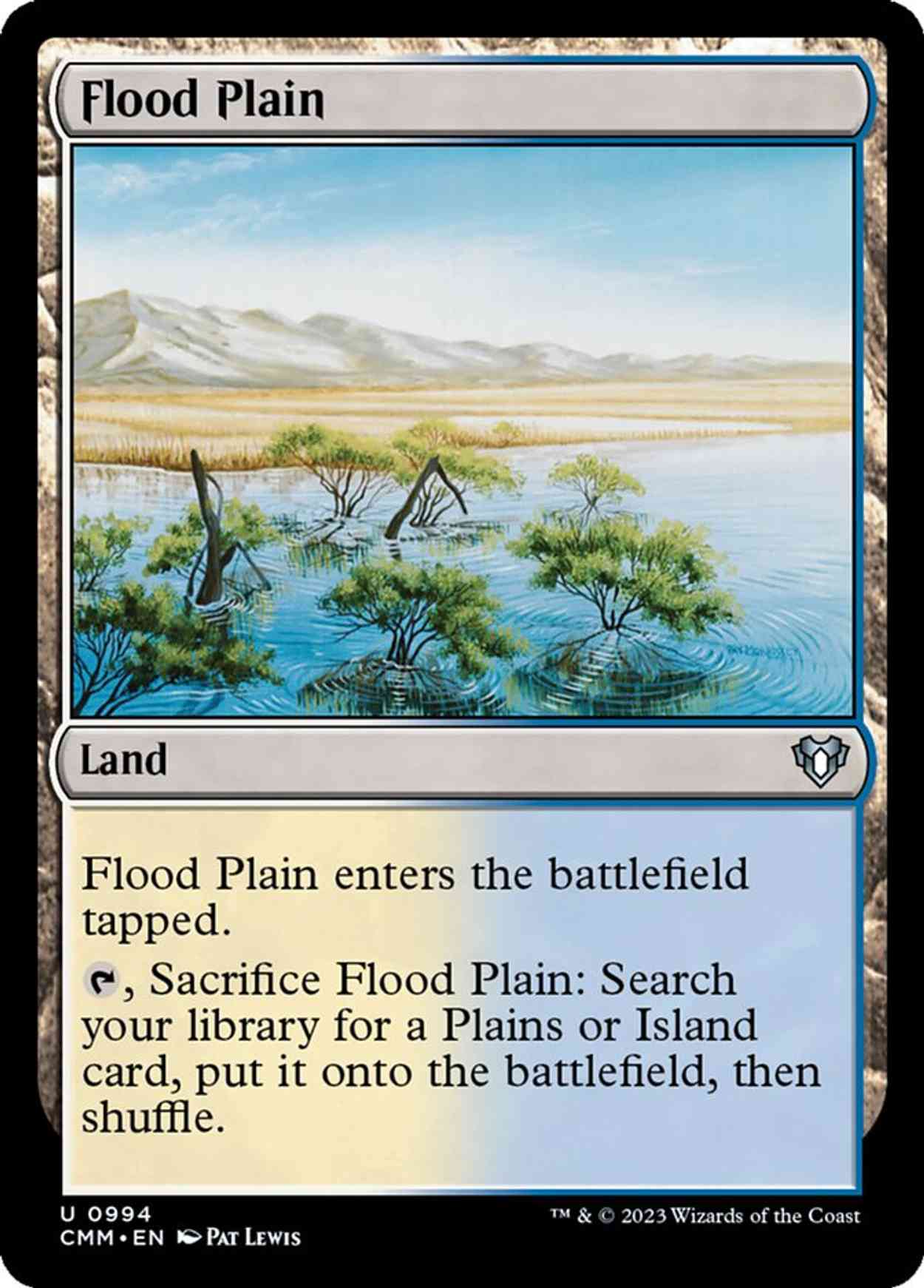 Flood Plain magic card front