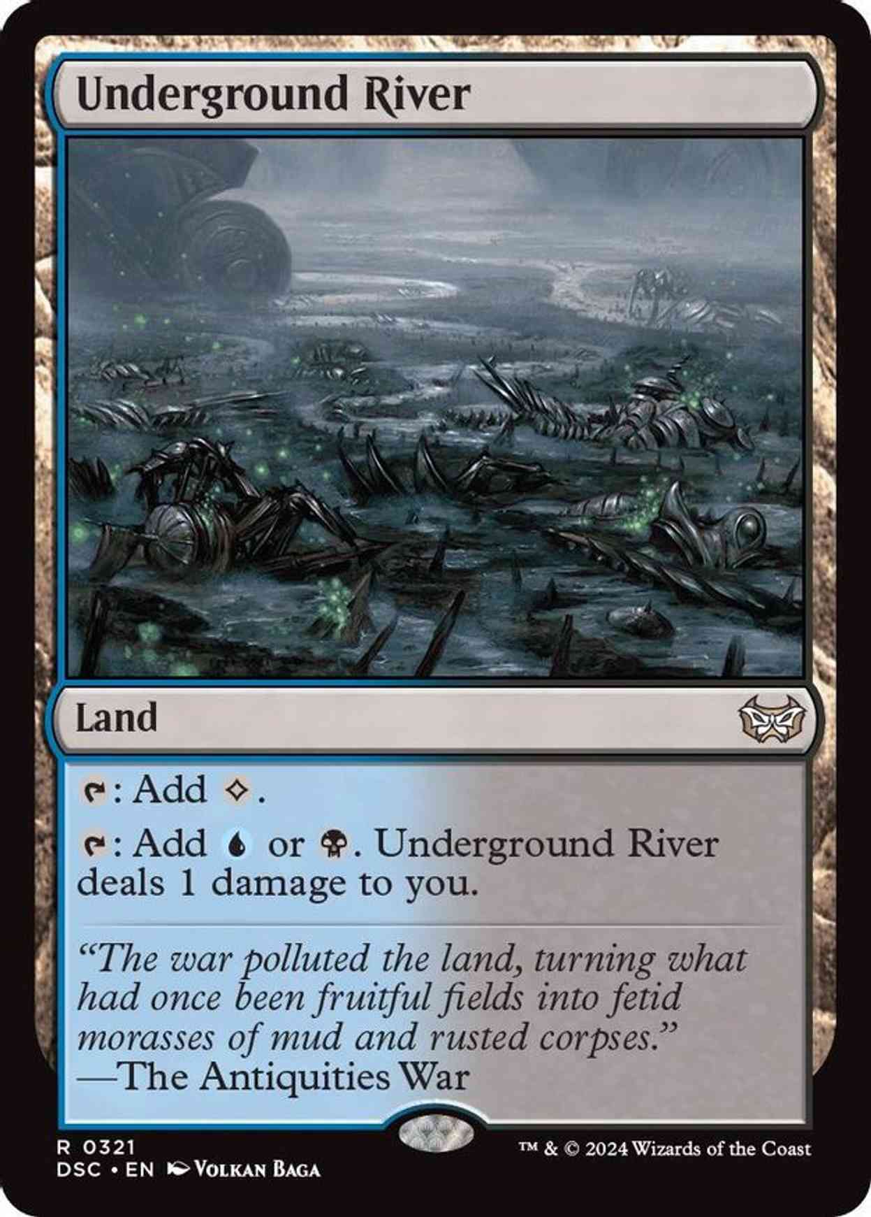 Underground River magic card front