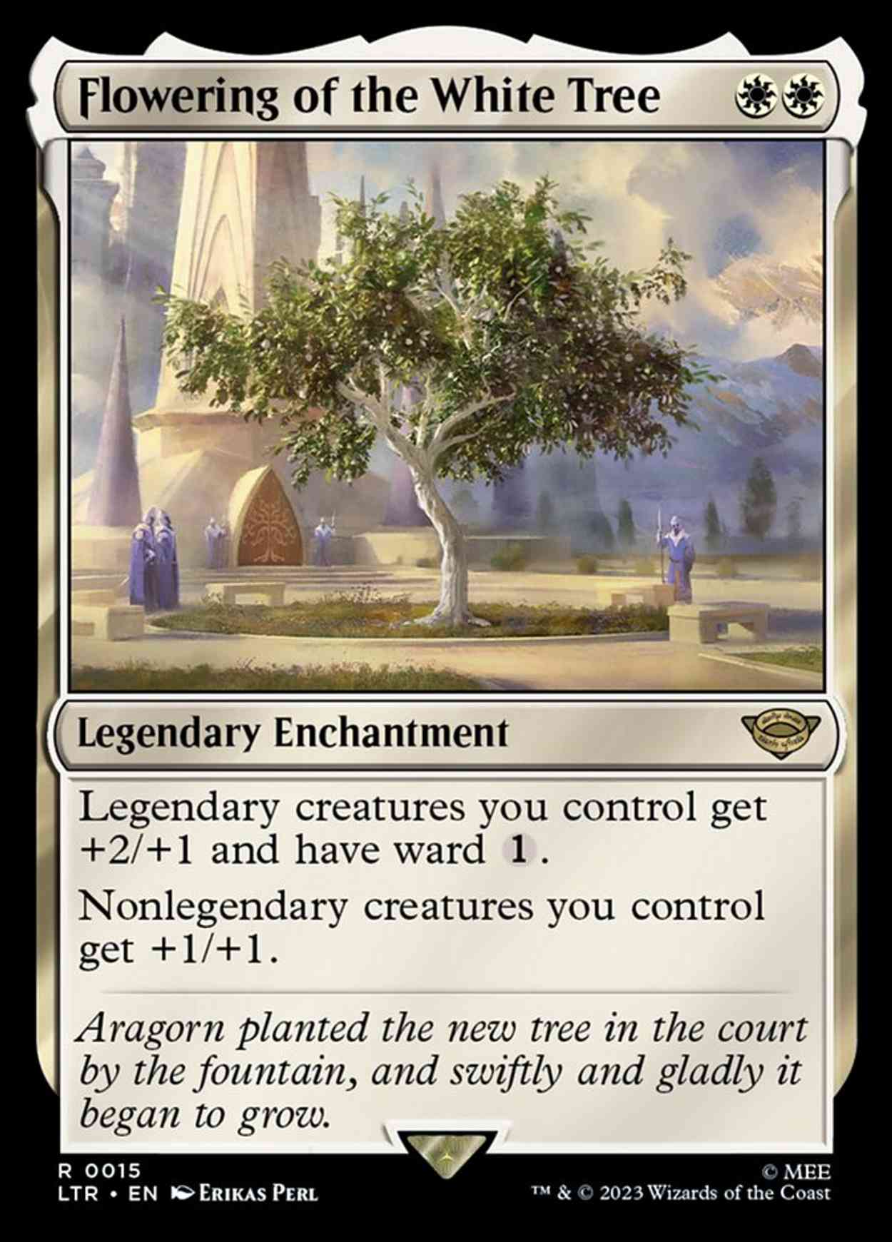 Flowering of the White Tree magic card front