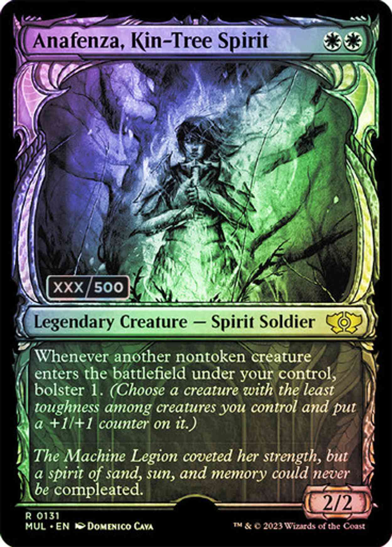 Anafenza, Kin-Tree Spirit (Serialized) magic card front