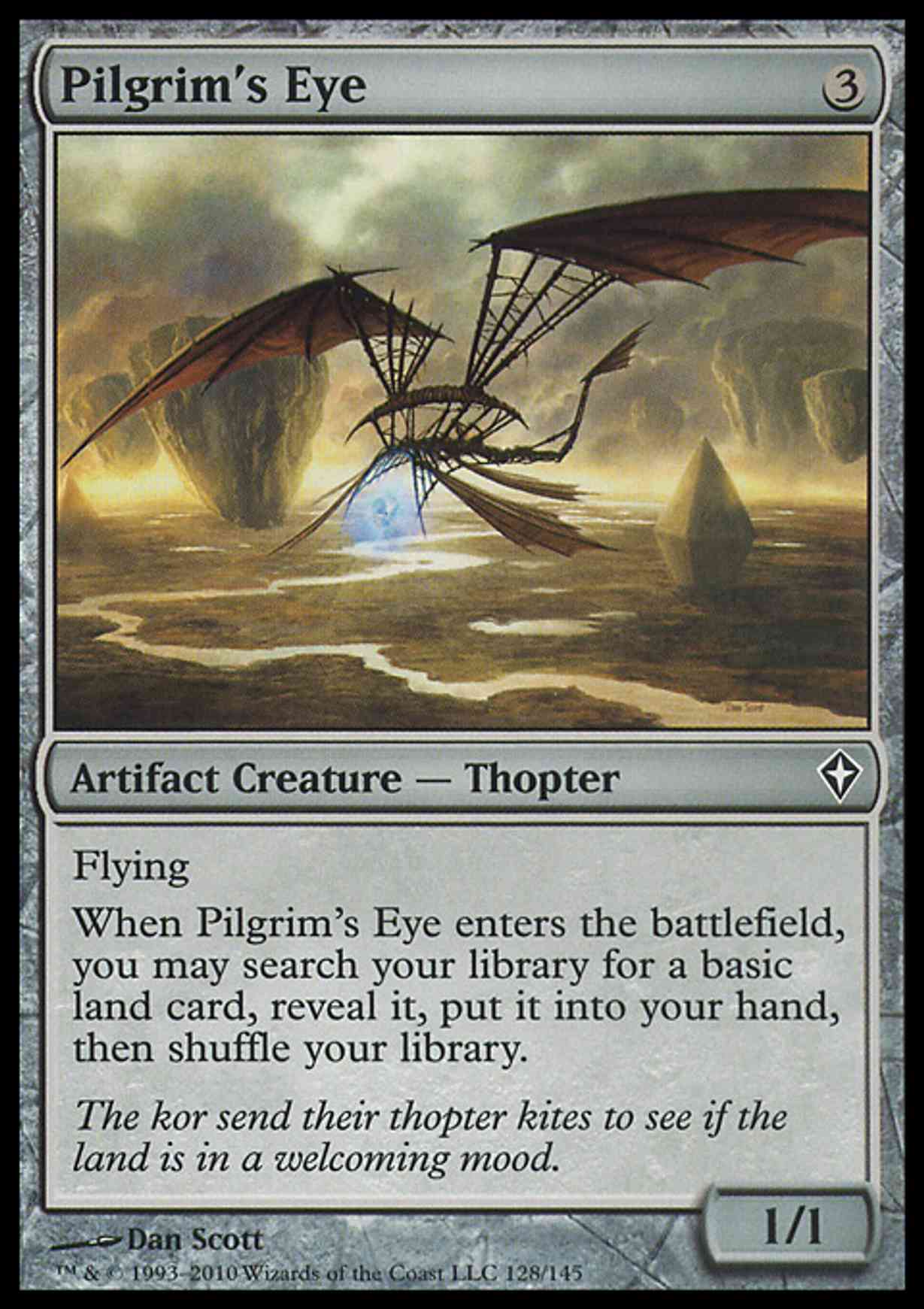 Pilgrim's Eye magic card front