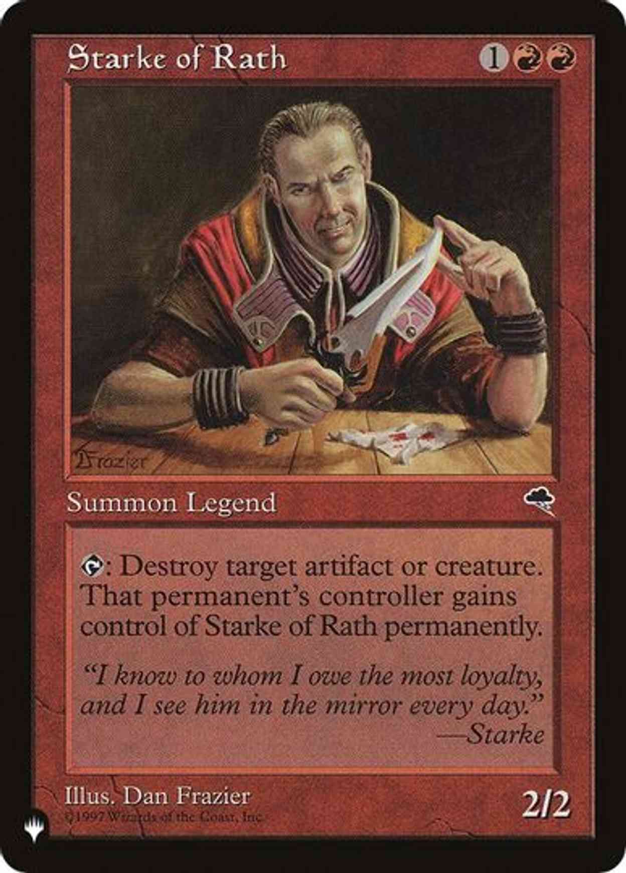 Starke of Rath magic card front
