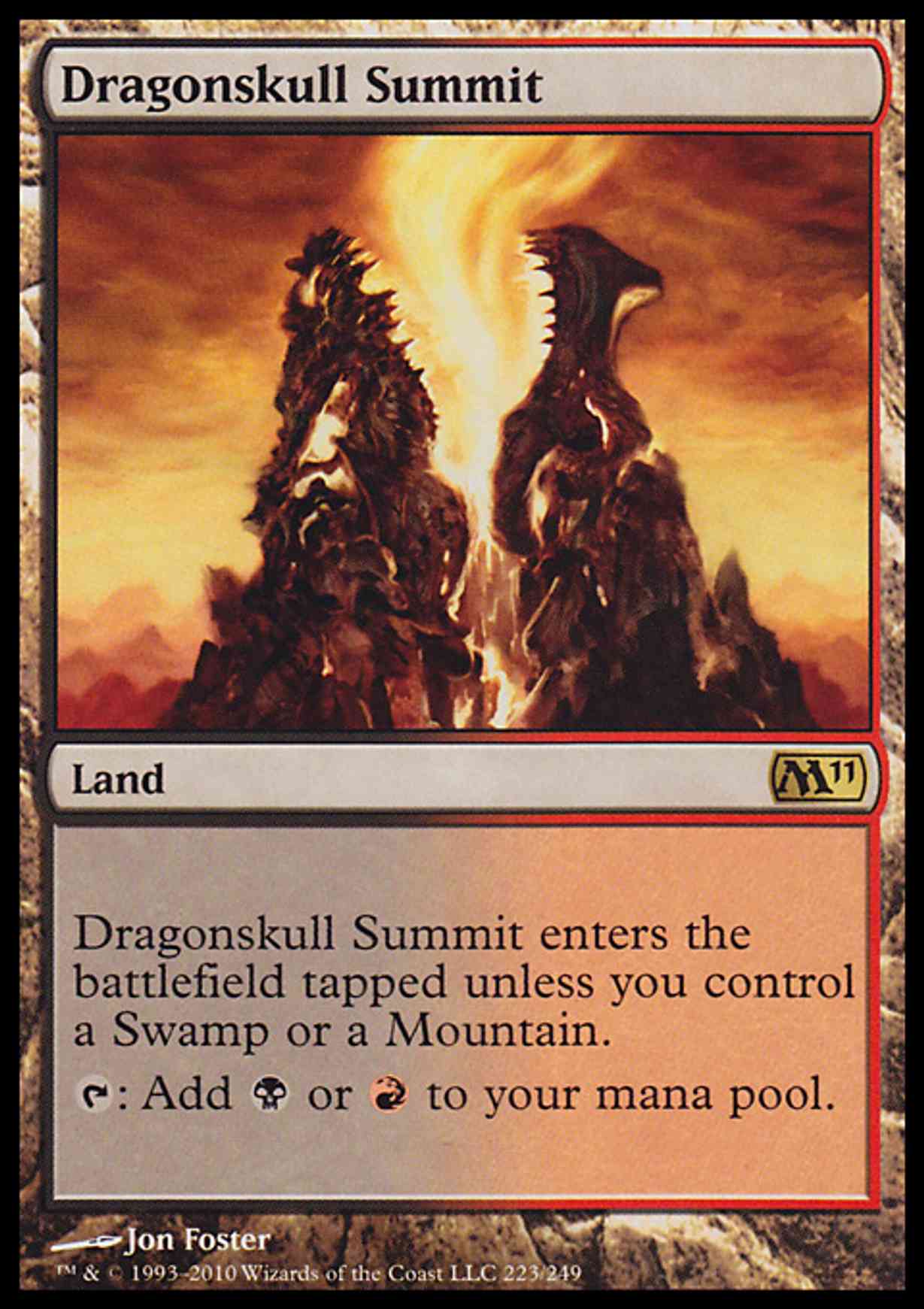 Dragonskull Summit magic card front