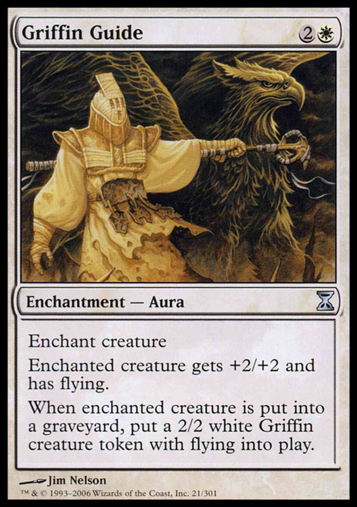 Griffin Guide magic card front