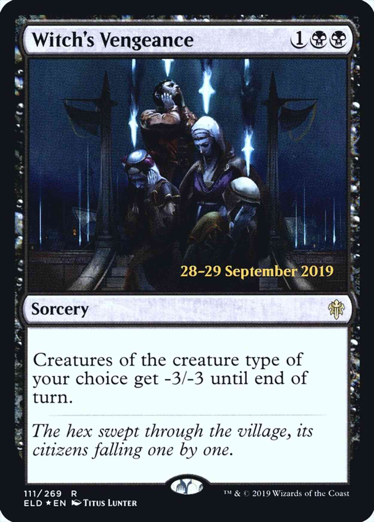 Witch's Vengeance magic card front
