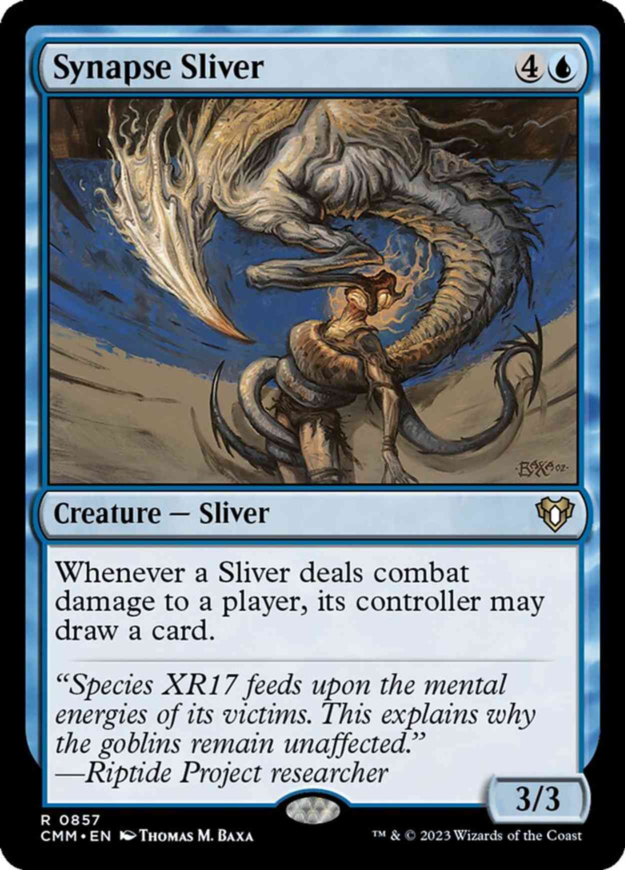 Synapse Sliver magic card front