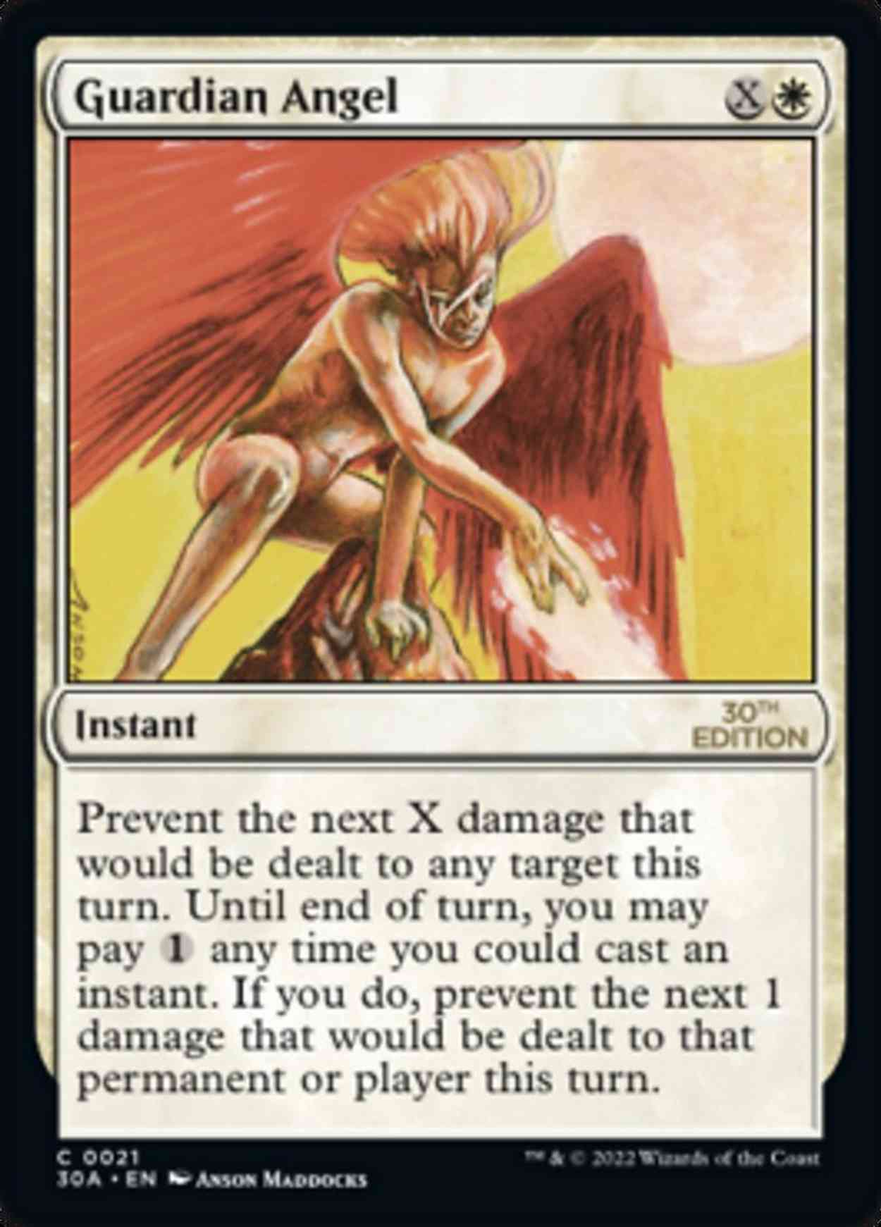 Guardian Angel magic card front