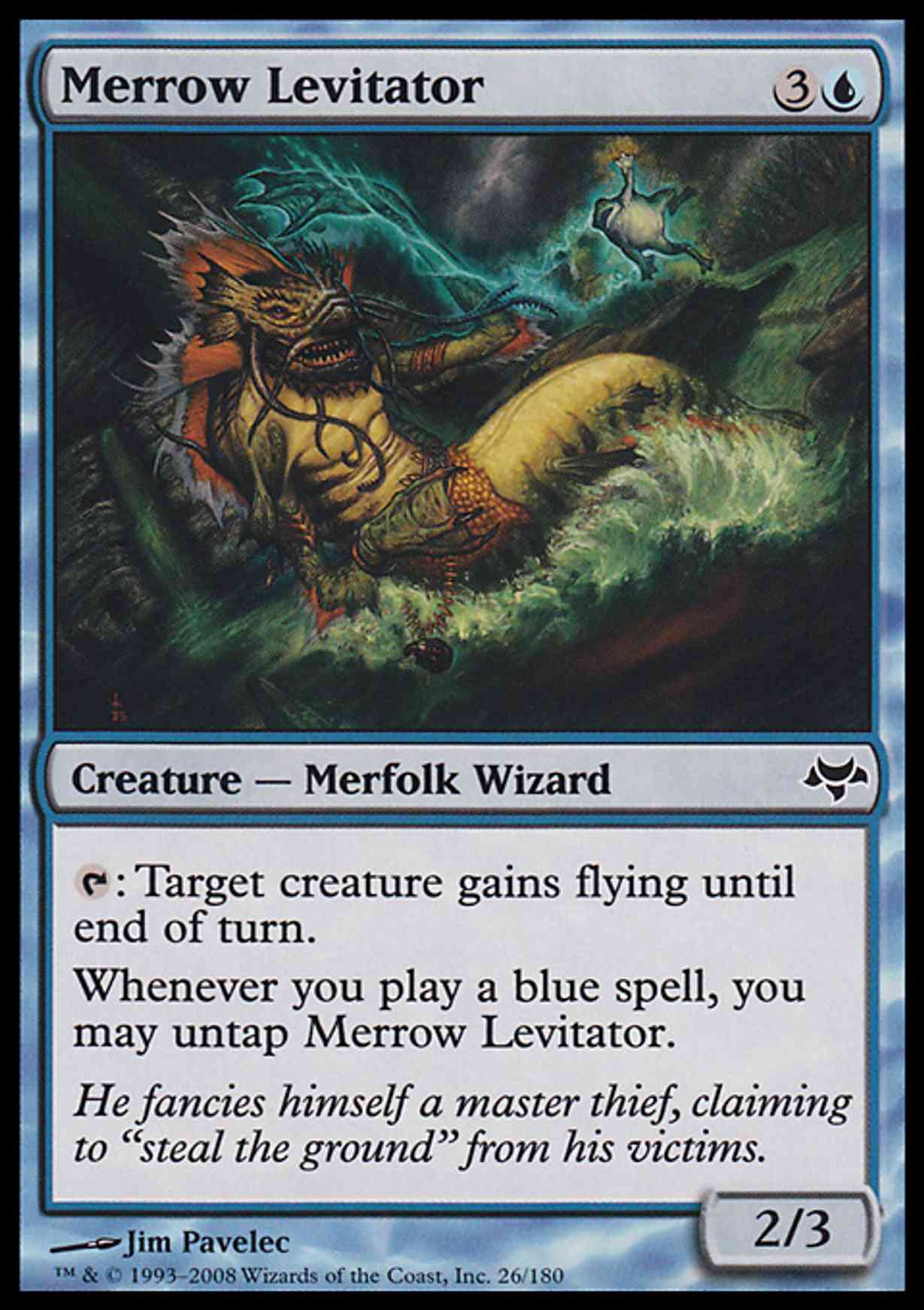 Merrow Levitator magic card front