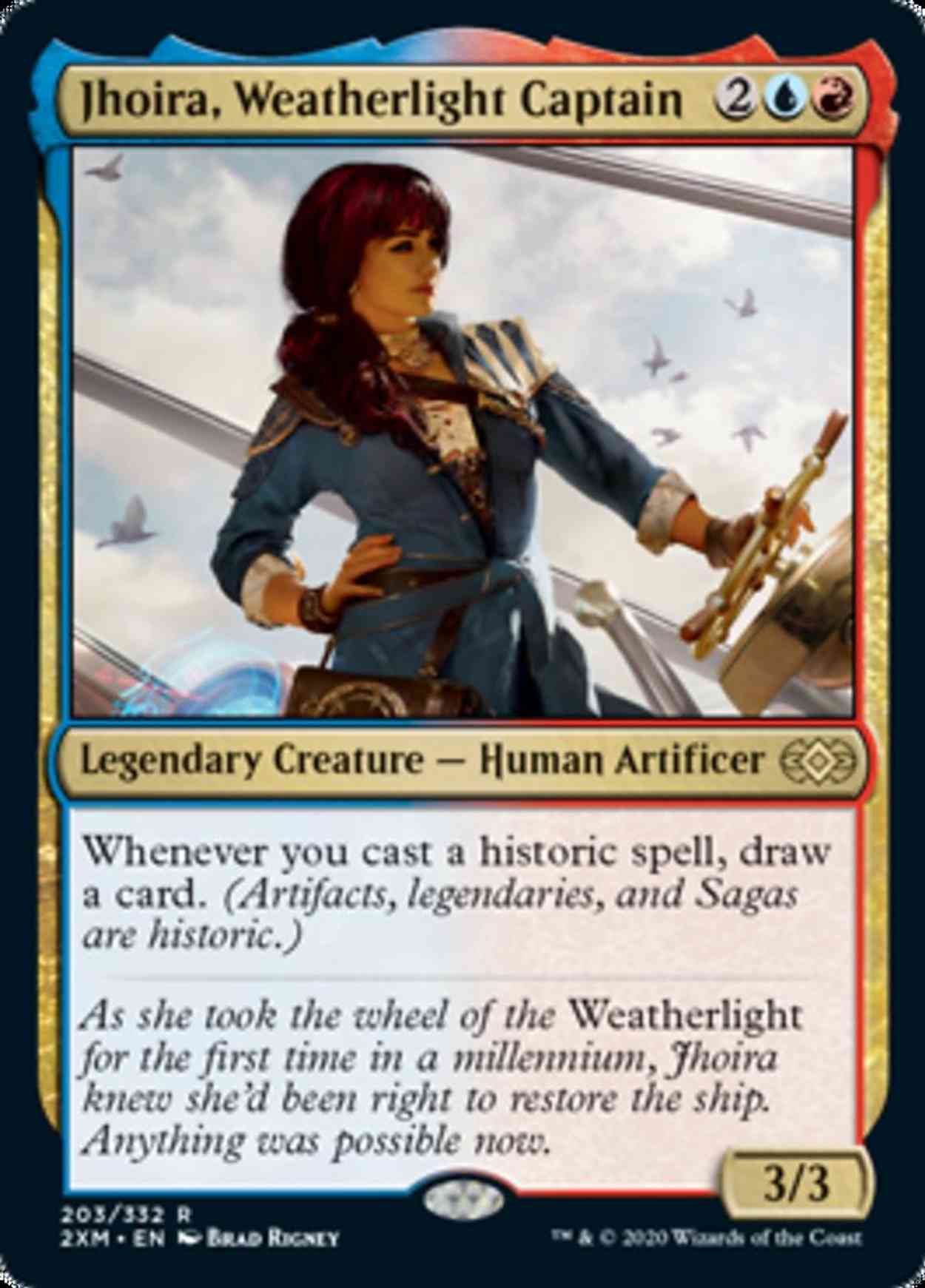 Jhoira, Weatherlight Captain magic card front
