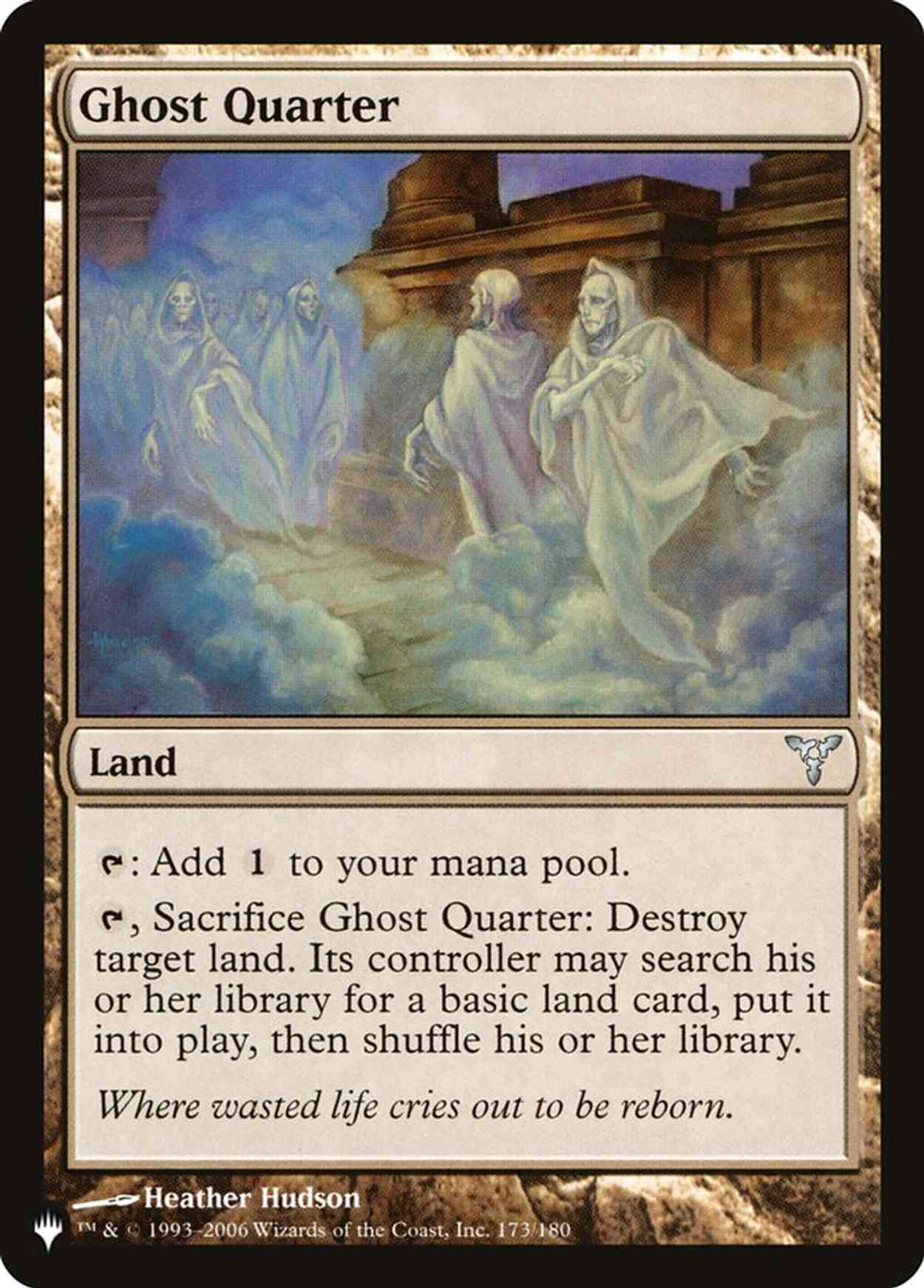 Ghost Quarter magic card front