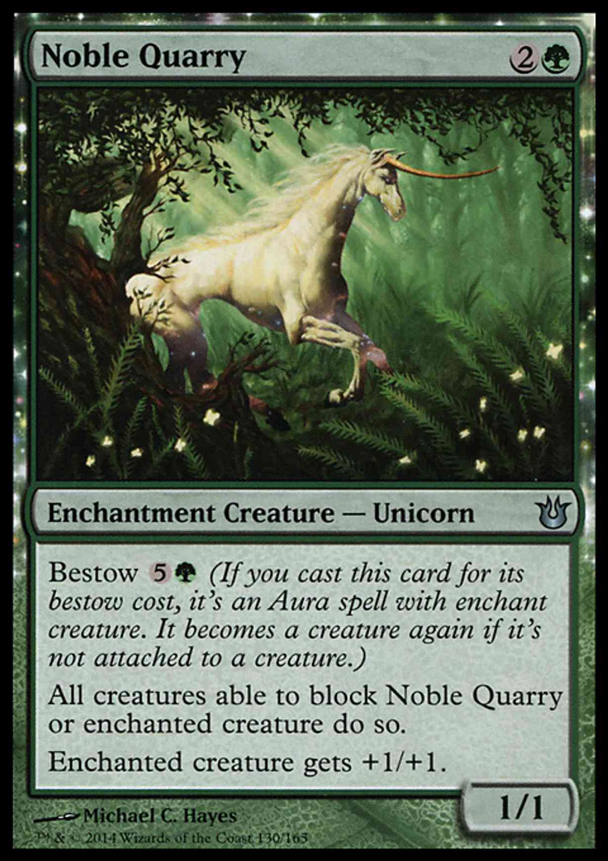 Noble Quarry magic card front