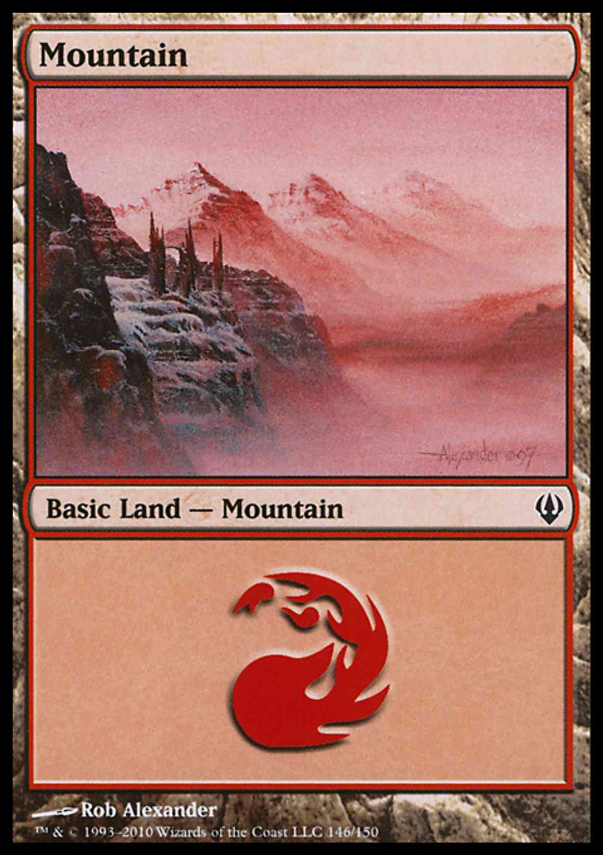 Mountain (146) magic card front