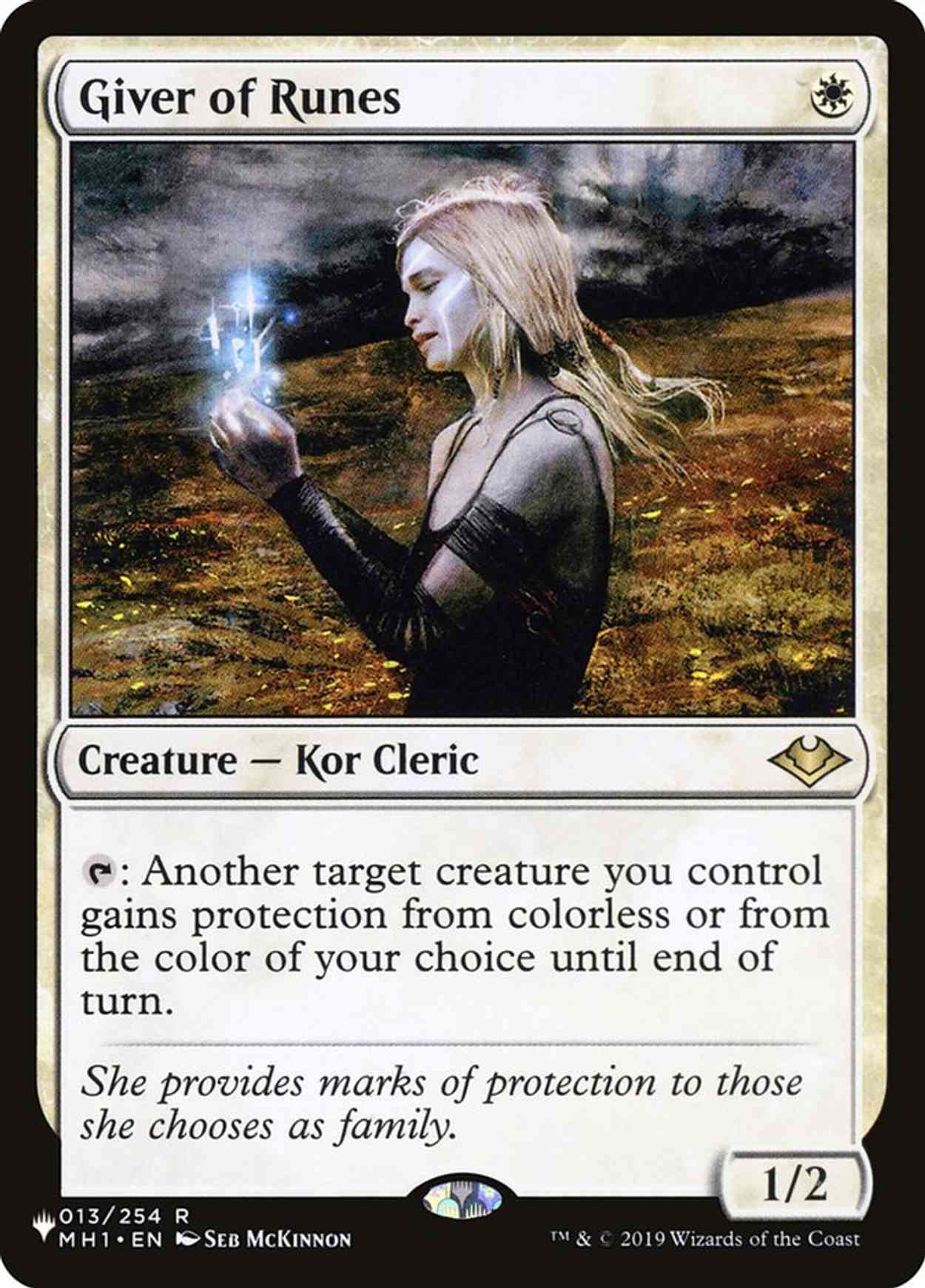 Giver of Runes magic card front