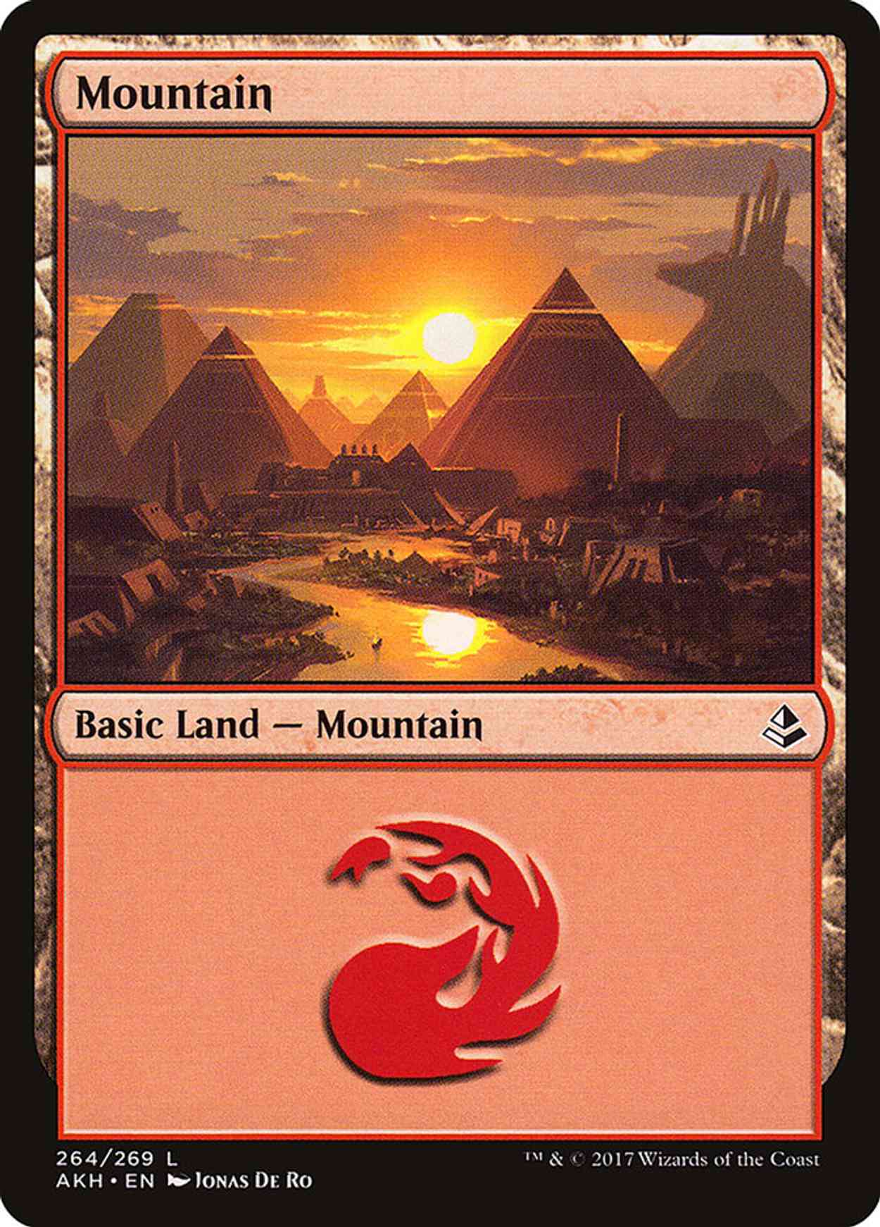 Mountain (264) magic card front
